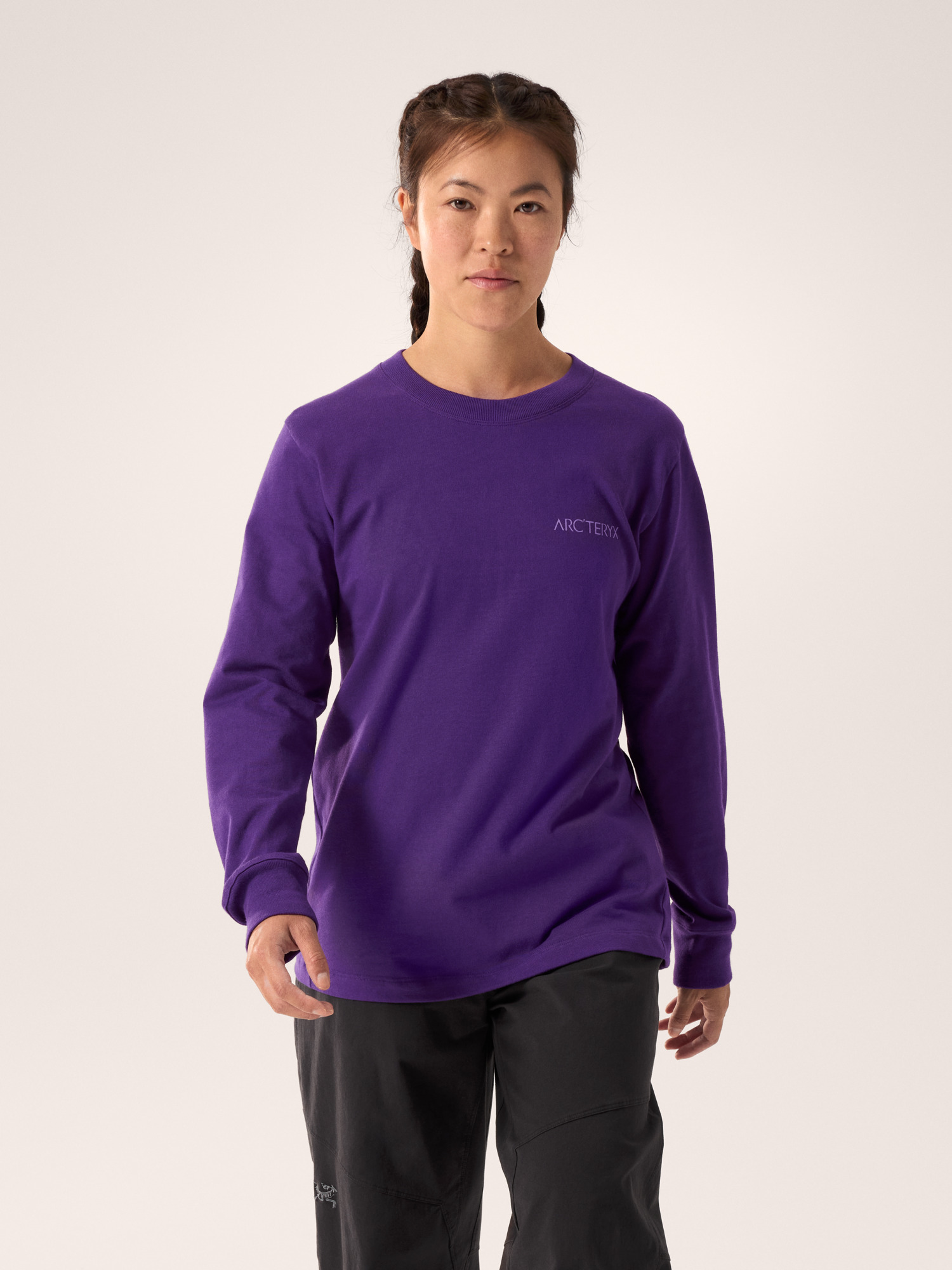 Kragg Cotton Bird Crew Neck Shirt LS Women's