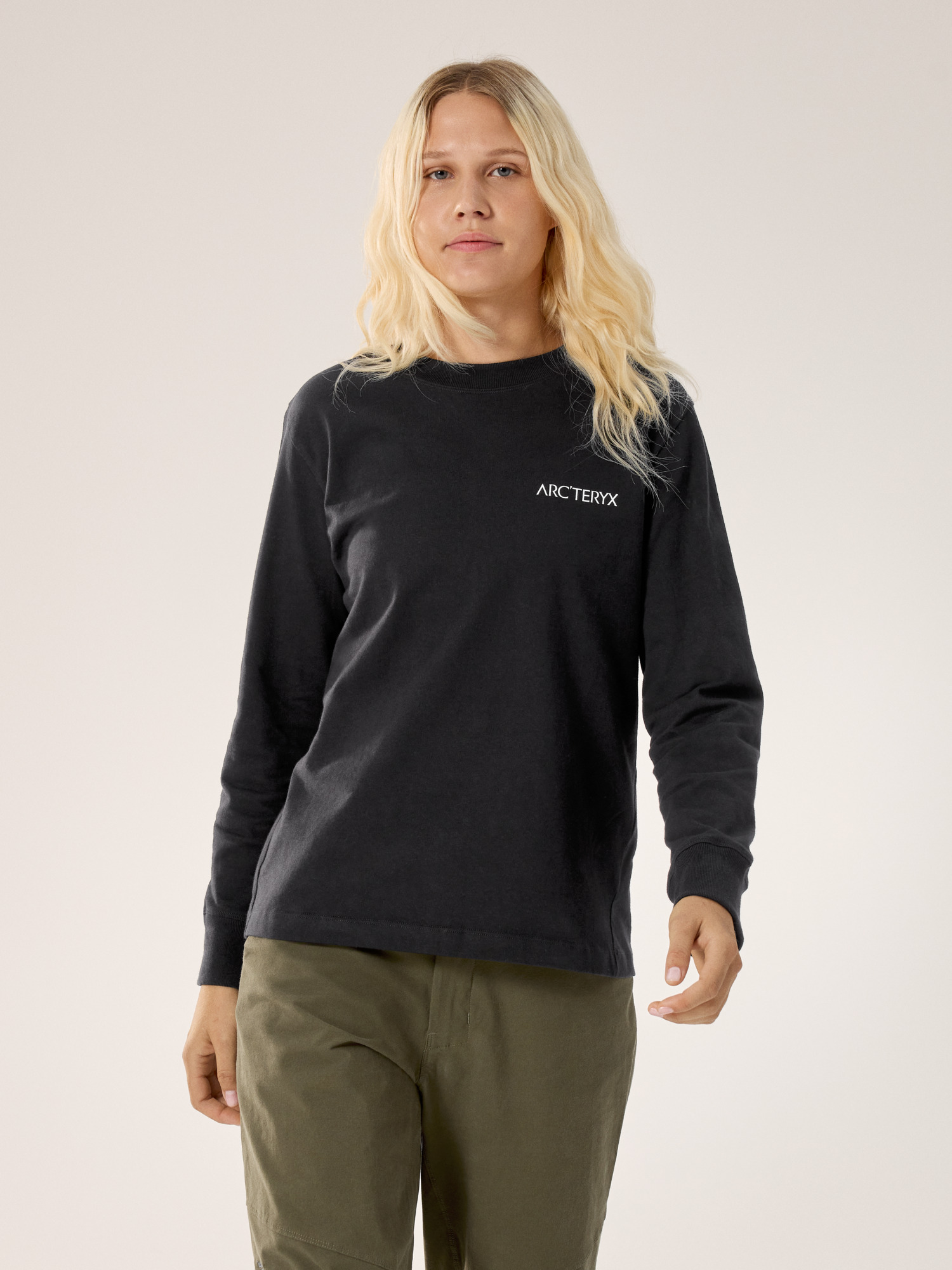 Kragg Cotton Bird Crew Neck Shirt LS Women's | Arc'teryx Canada