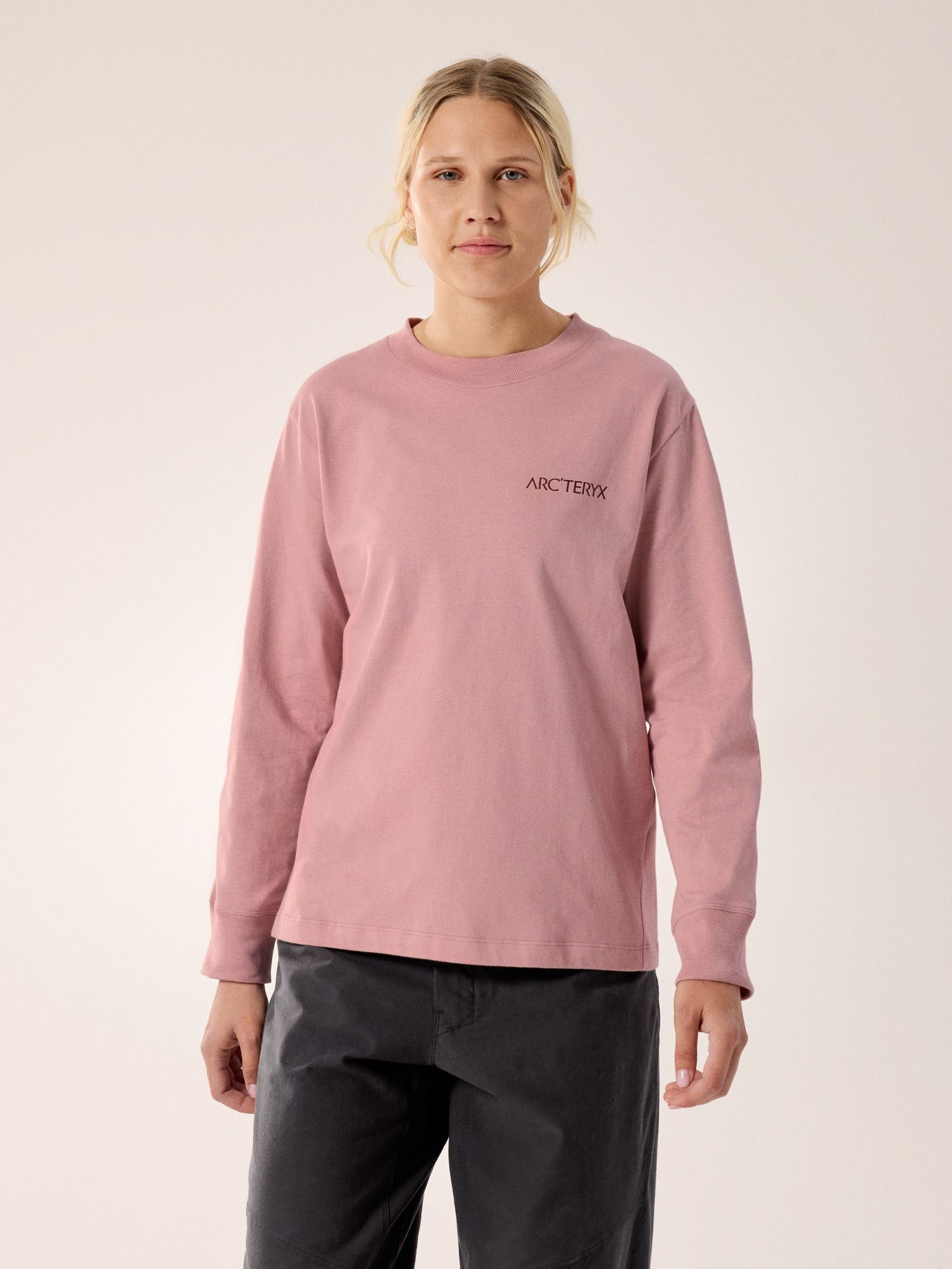 Kragg Cotton Bird Crew Neck Shirt LS Women