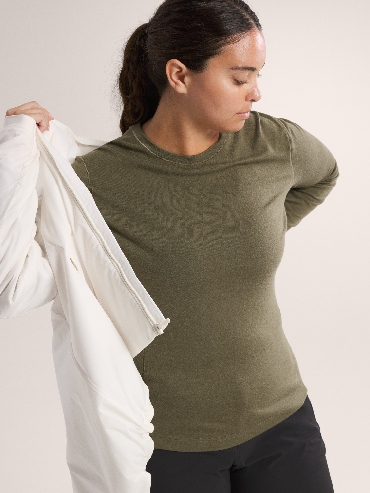 【新品】ARC'TERYX Satoro Merino Wool Crew L Arc'teryx Women's Satoro Merino Wool Crew Neck LS
