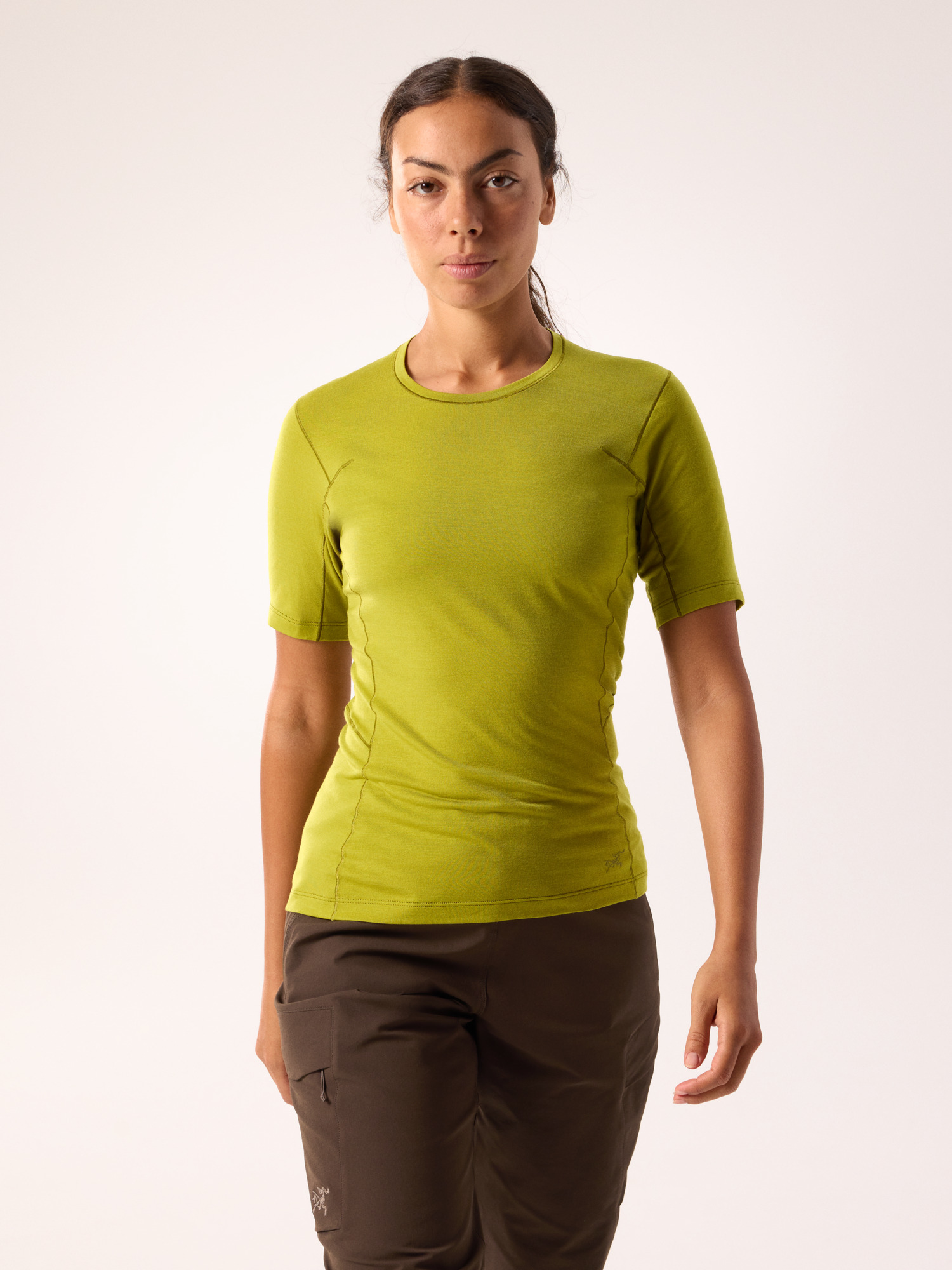Satoro SL Merino Wool Crew Neck SS Women's