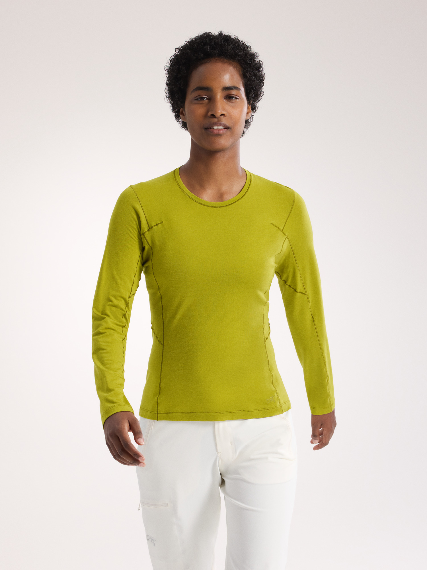 女性用Armadillo Merino RHEA Sサイズ Satoro SL Merino Wool Crew Neck LS Women's | Arc'teryx