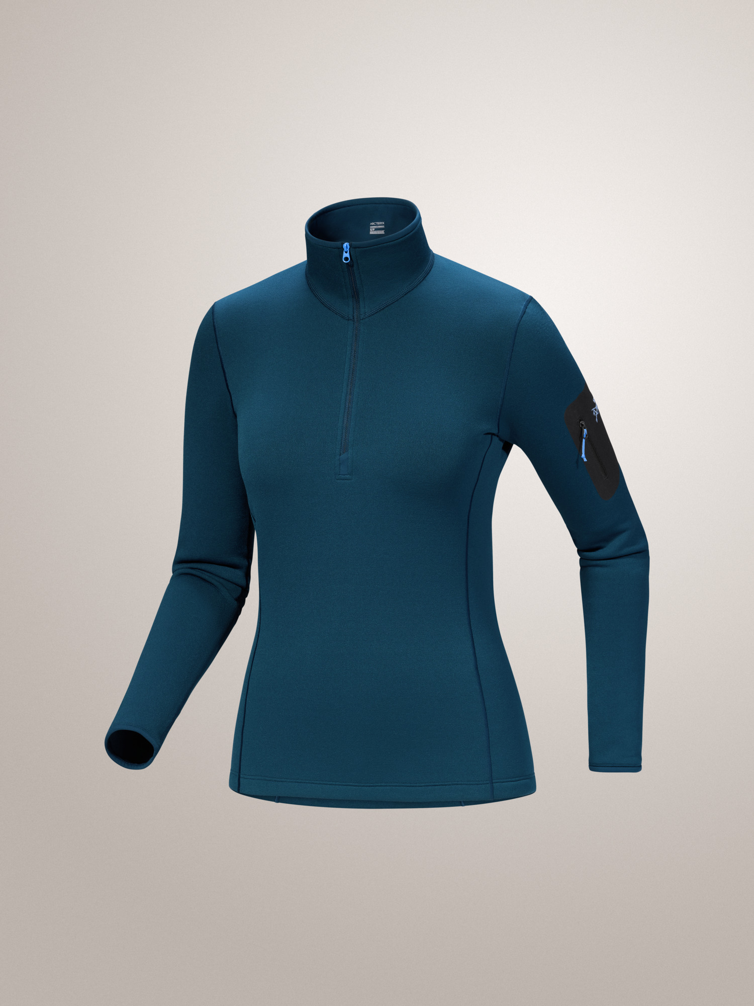 Kyanite Baselayer Zip Neck Women's | Arc'teryx United States