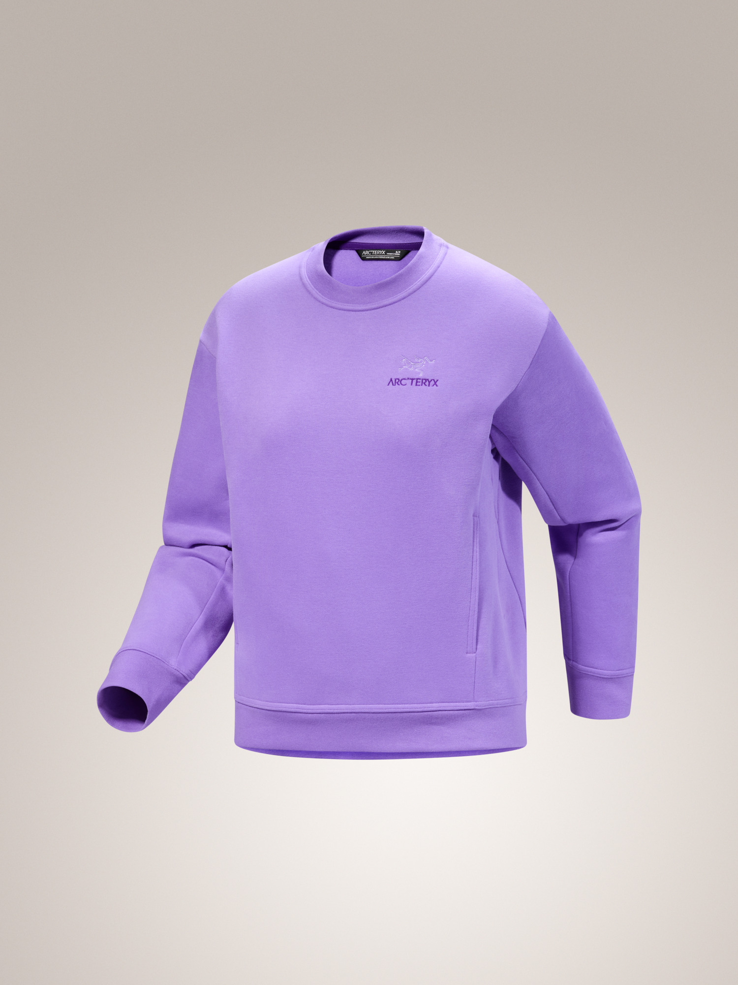 Emblem Fleece Crew Neck Pullover Women's
