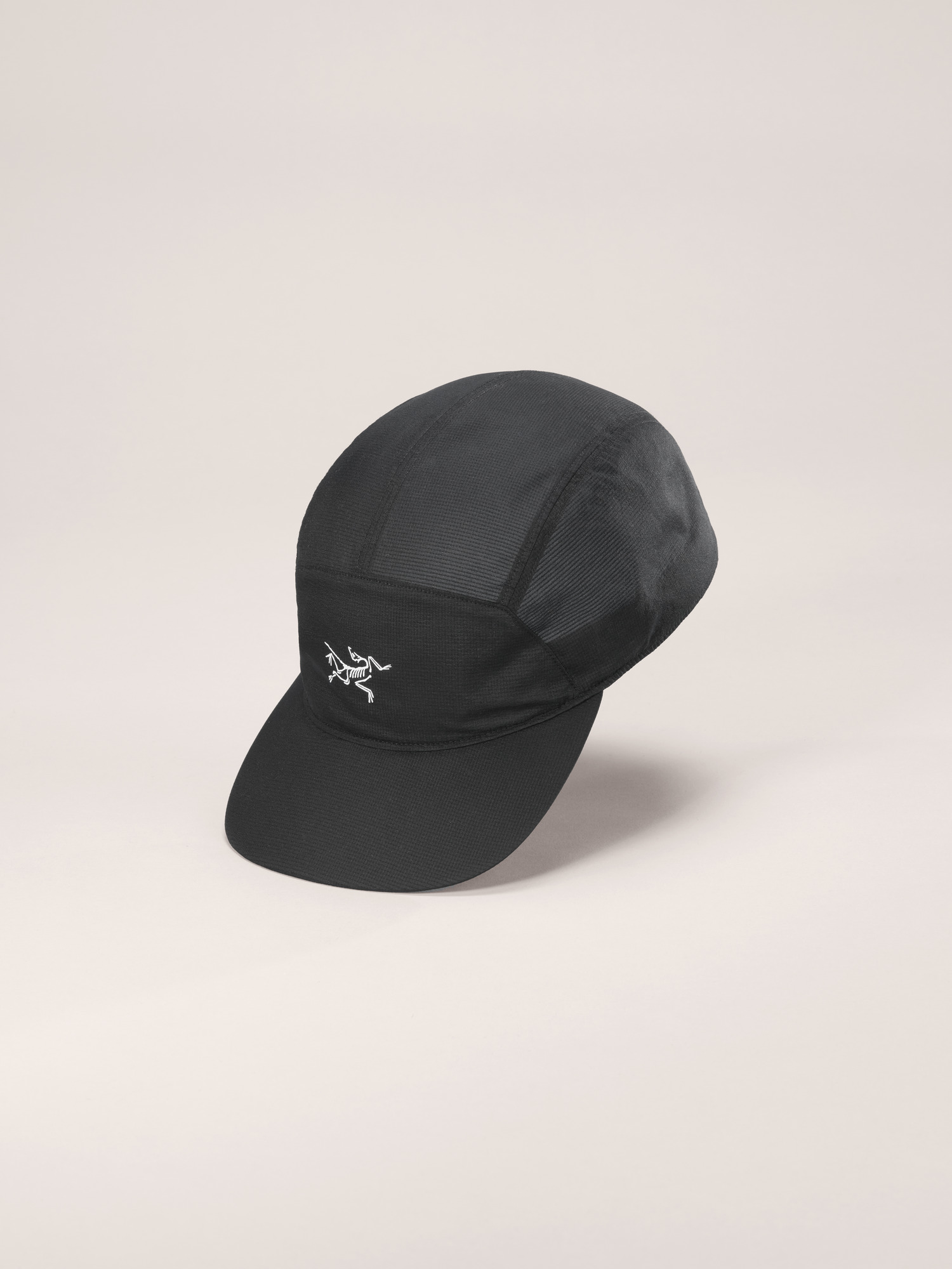 キャップ ARC'TERYX SS25 Hats (X000009489 AERIOS 5BLACK ARCTIC S) Arcteryx Aerios 5 panel cap | BLACK / ARCTIC SILK | SEVENSTORE