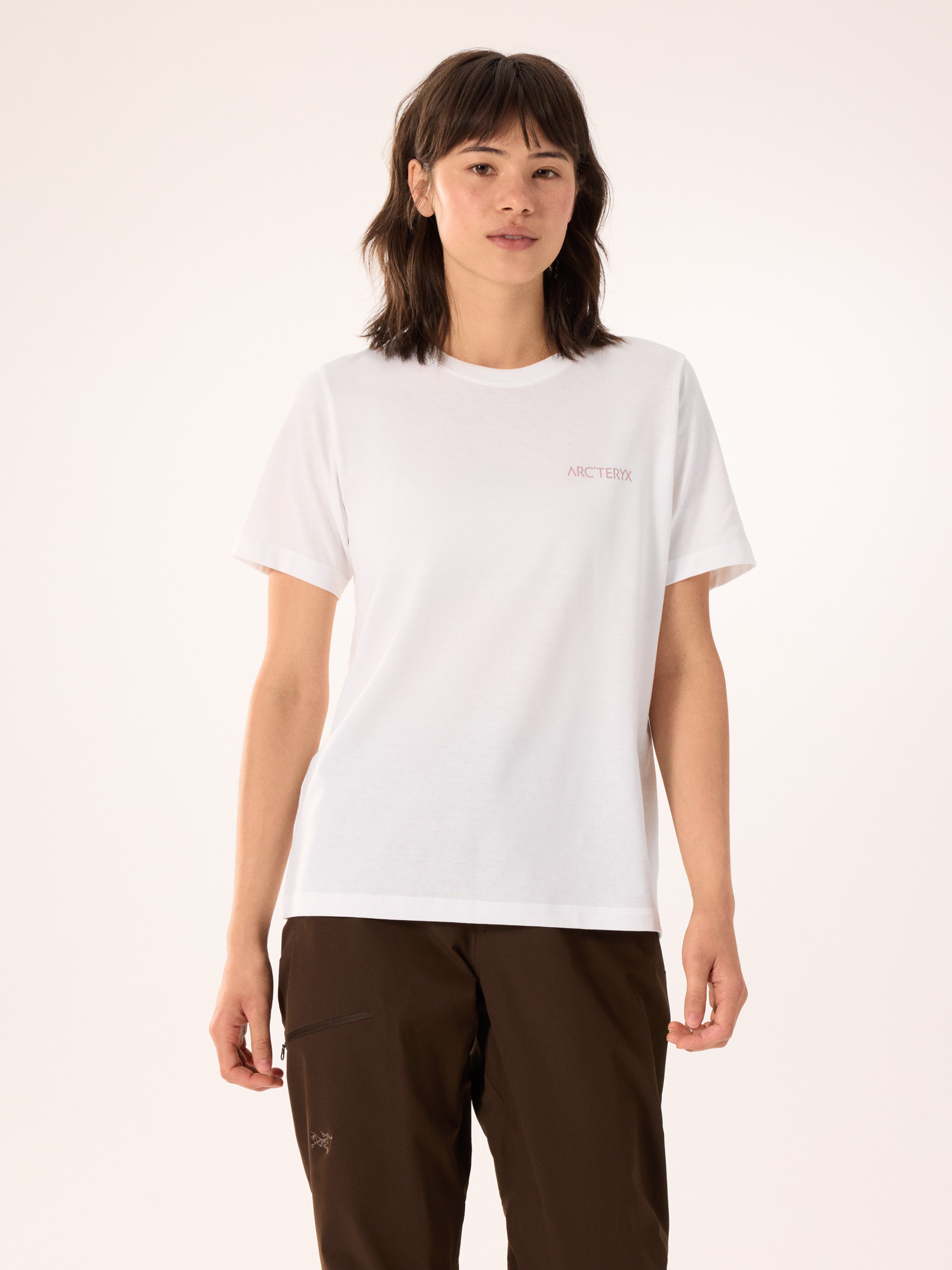 Kragg SL Cotton Blurred Bird Crew Shirt SS Women's | Arc'teryx