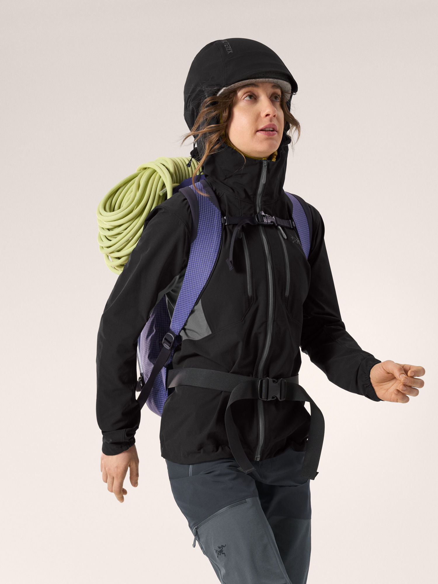 Arc'teryx SIP ベルト 黒 Arc-teryx Mens CERIUM SV HOODY BLACK SAPPHIRE - Paragon Sports