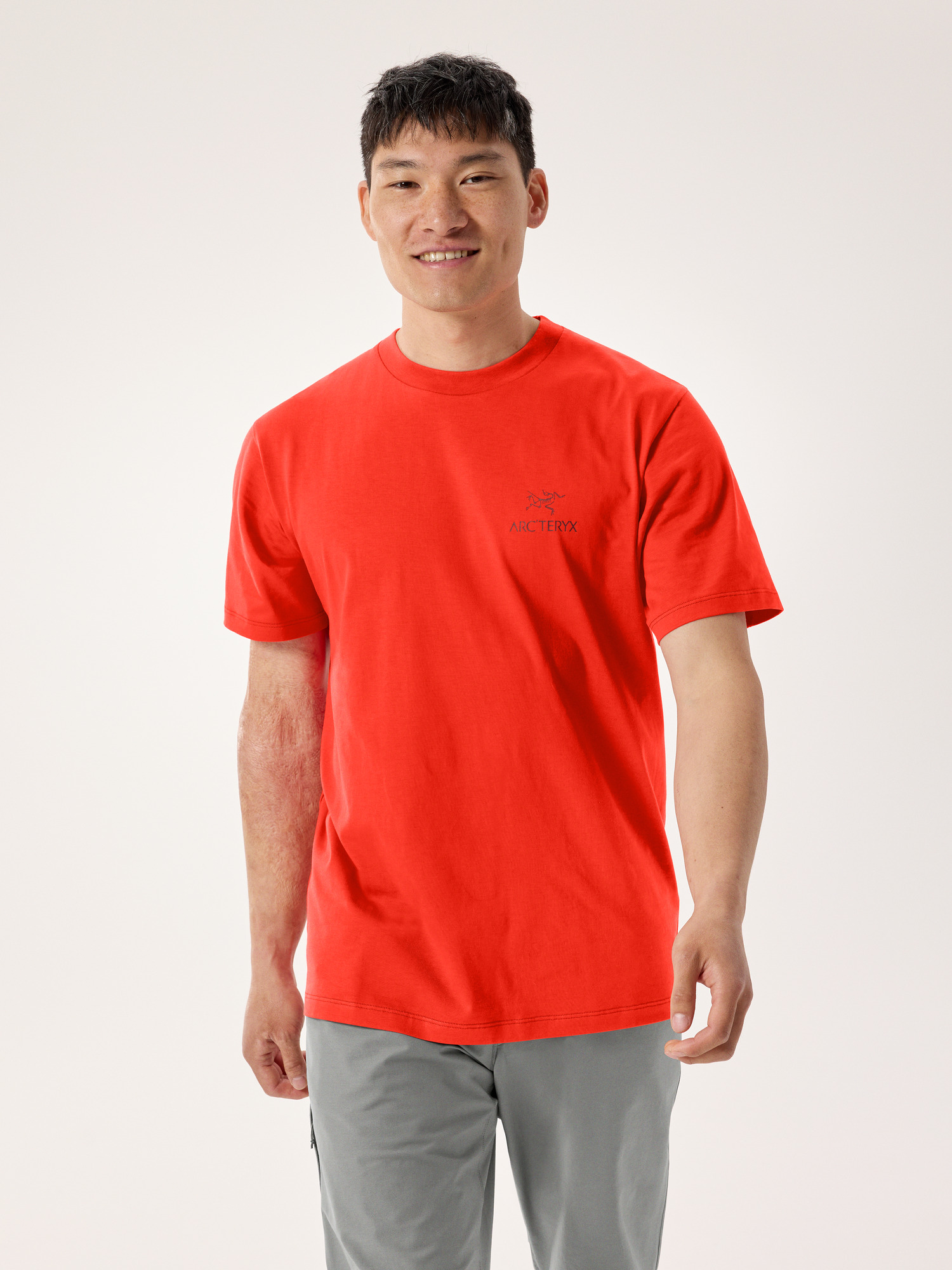 Kragg SL Cotton Bird Word Shirt SS Men's | Arc'teryx Canada