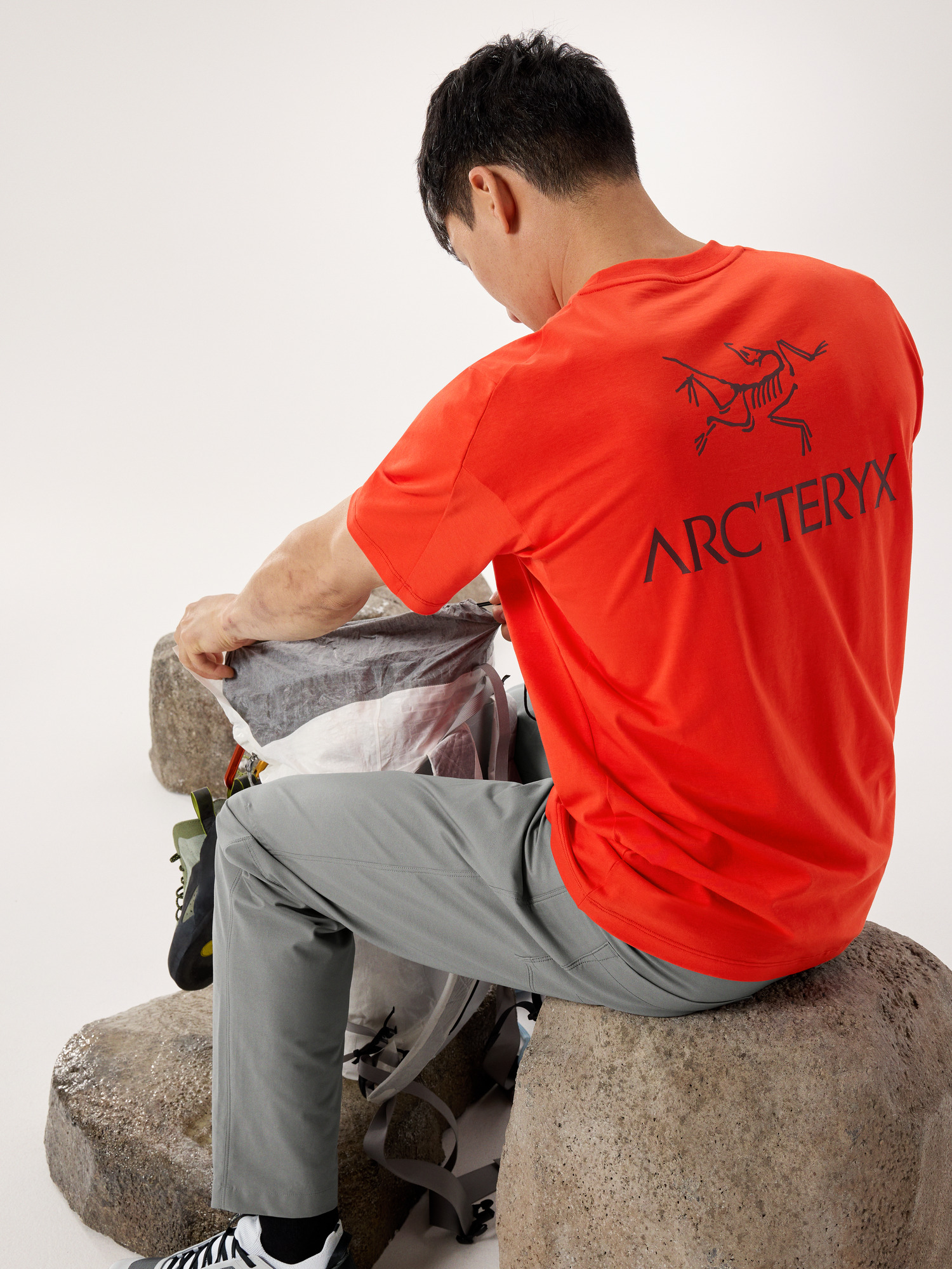トップス ARC'TERYX Kragg SL Cotton Bird Word SS M Kragg SL Cotton Bird Word SS M | ARC'TERYX(アークテリクス