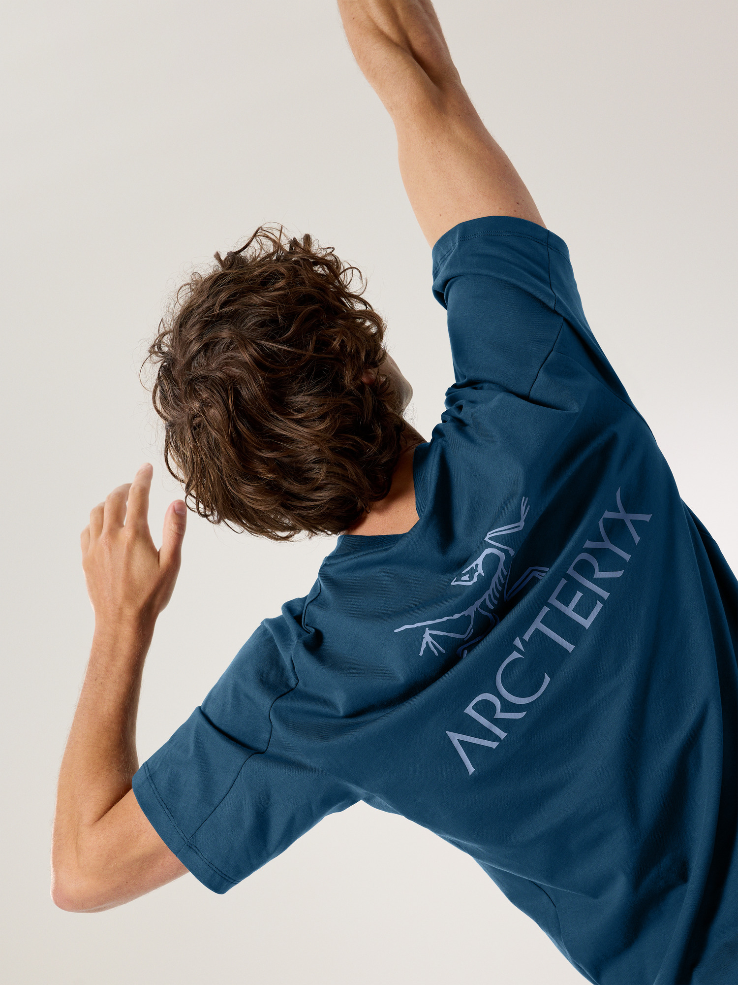 Kragg SL Cotton Bird Word Shirt SS Men's | Arc'teryx United States