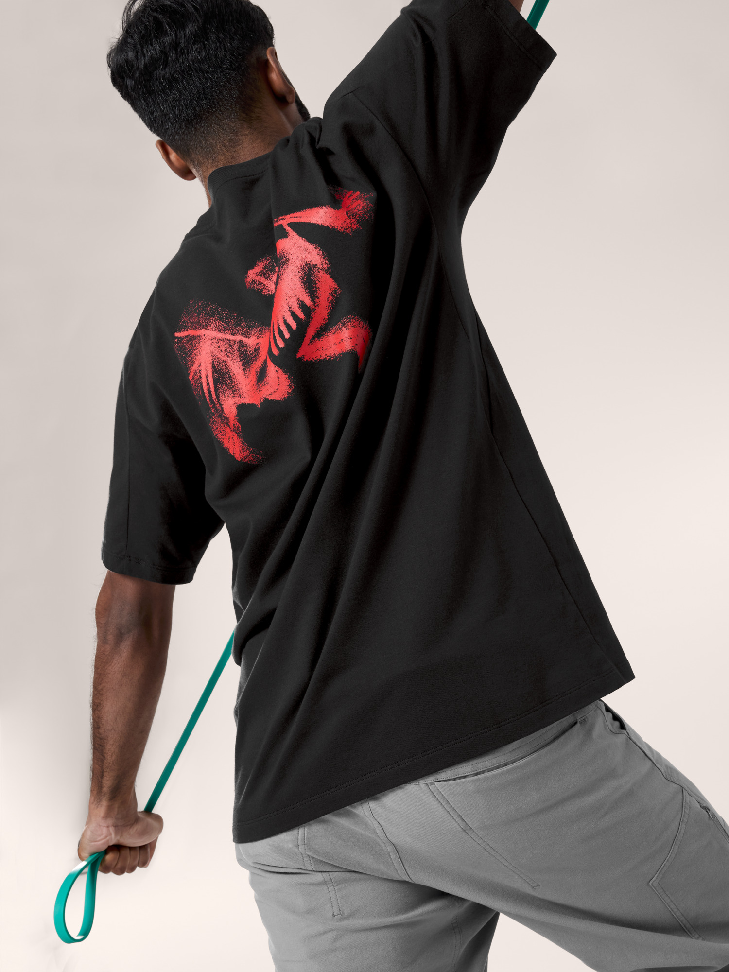 トップス ARC'TERYX Kragg SL Cotton Blurred Bird T Kragg SL Cotton Blurred Bird Shirt SS Men's | Arc'teryx