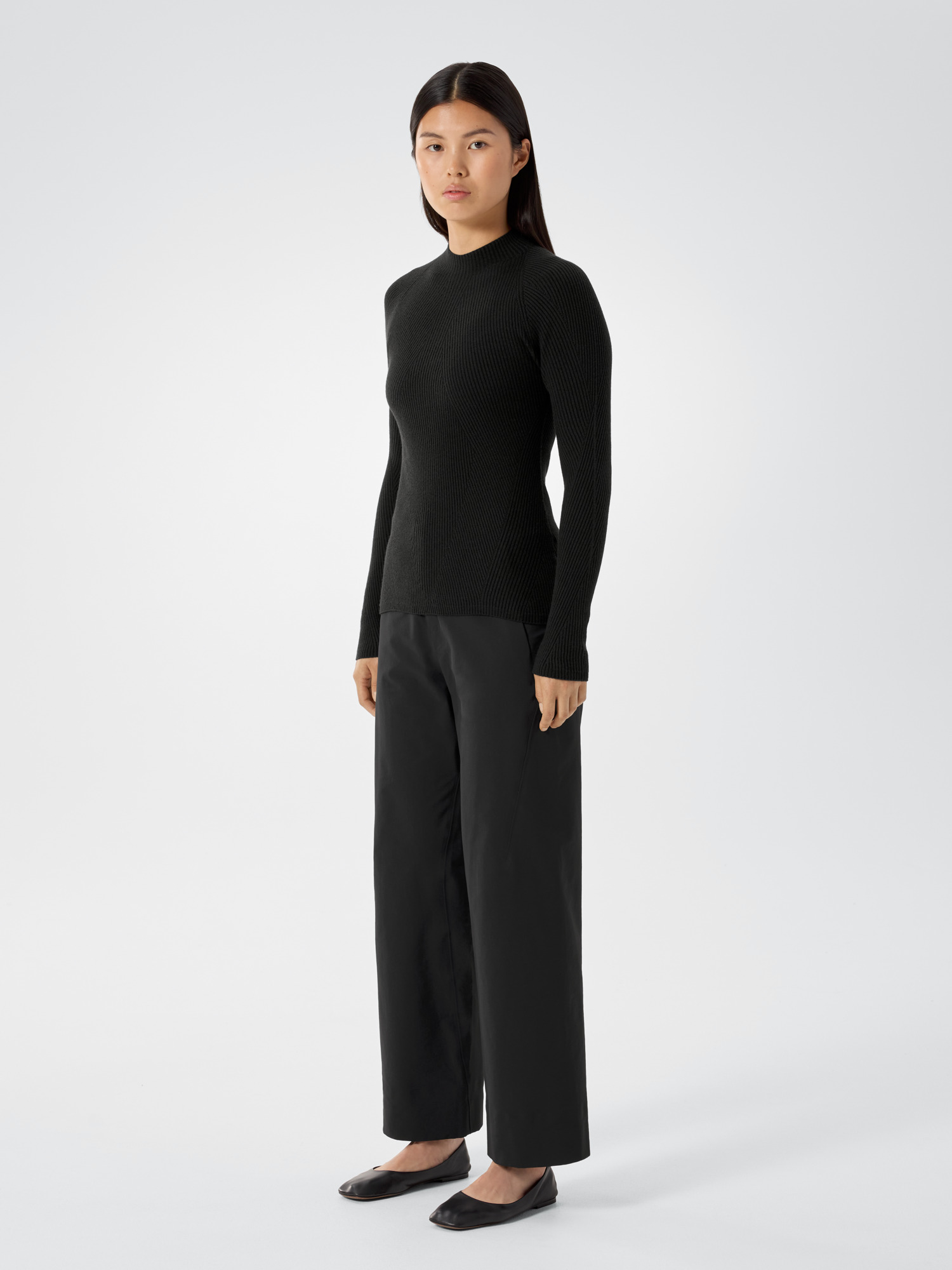 Conic Wool Midlayer Women's