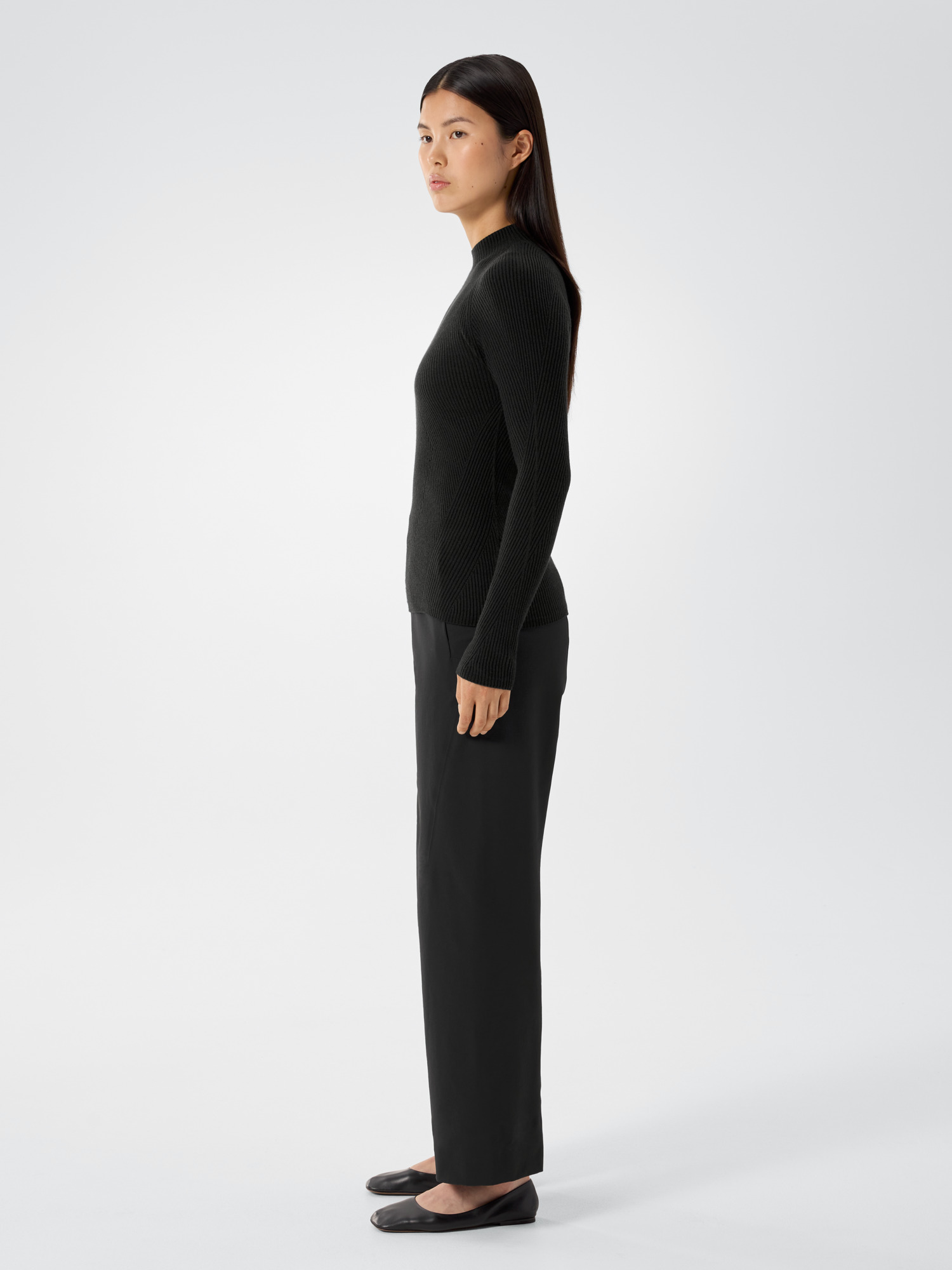 Conic Wool Midlayer Women's