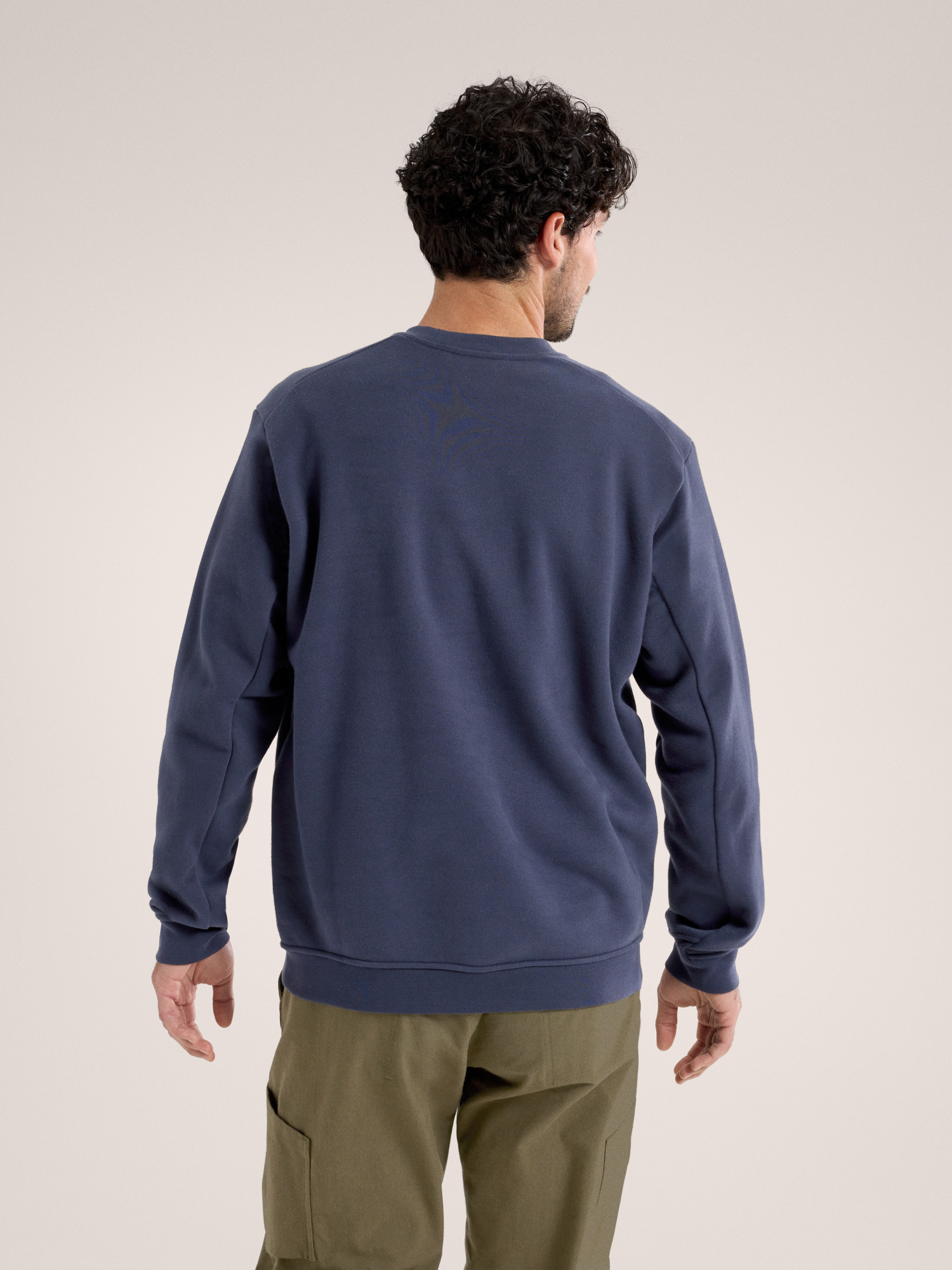 Emblem Fleece Crew Neck Pullover Men's | Arc'teryx United States