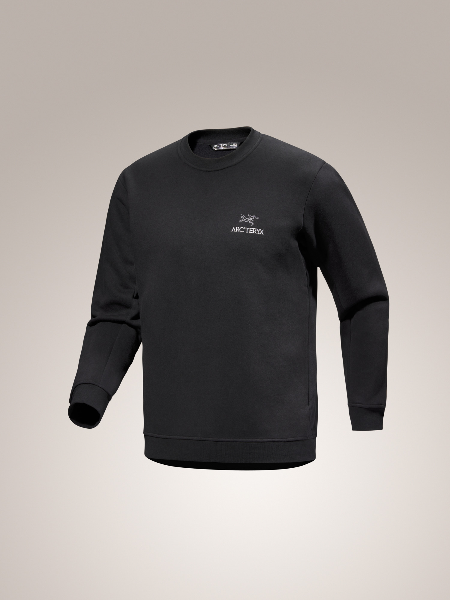 Emblem Fleece Crew Neck Pullover Men's | Arc'teryx Spain