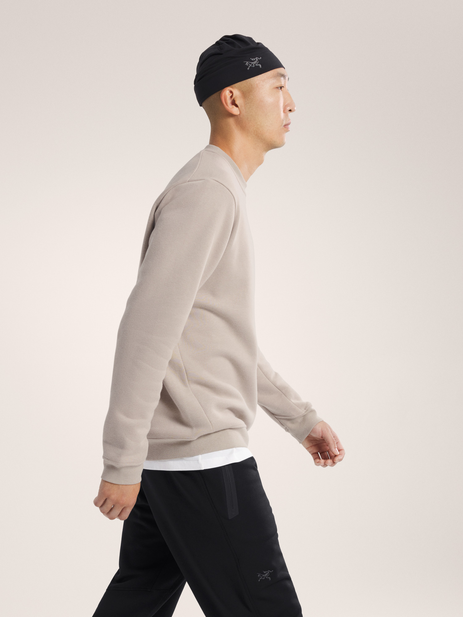 Emblem Fleece Crew Neck Pullover Men's | Arc'teryx United States