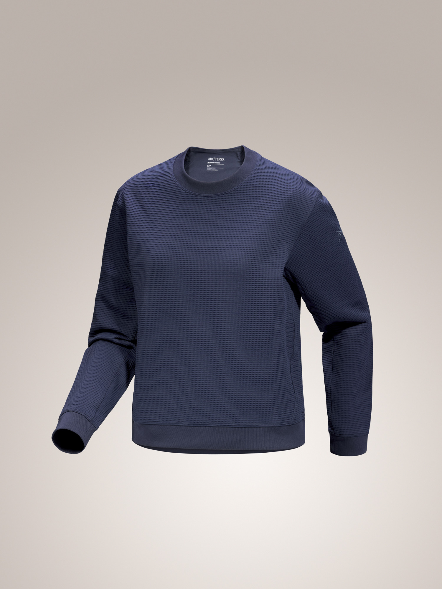 新品 ARC'TERYX Emblem Fleece Crew Neck　М　黒 Emblem Fleece Crew Neck Pullover Men's | Arc'teryx