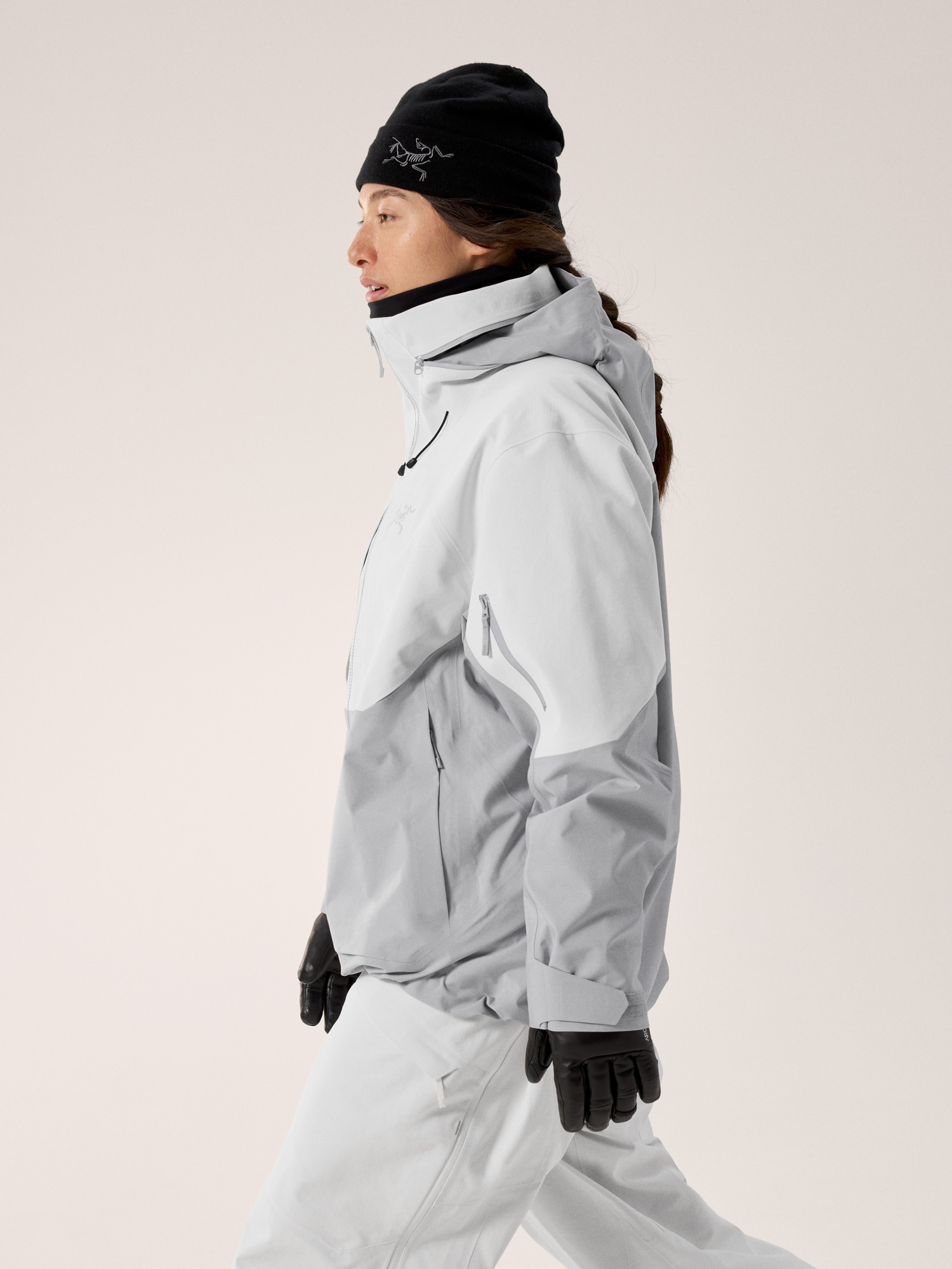 アークテリクス　フィッションLT レディースM オフホワイト　白　ゴアテックス レディース】Squamish Hoody W | ARC'TERYX(アークテリクス