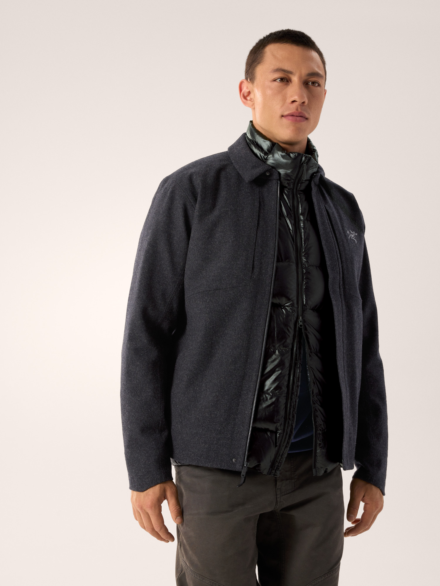 Sawyer Wool Overshirt Men's