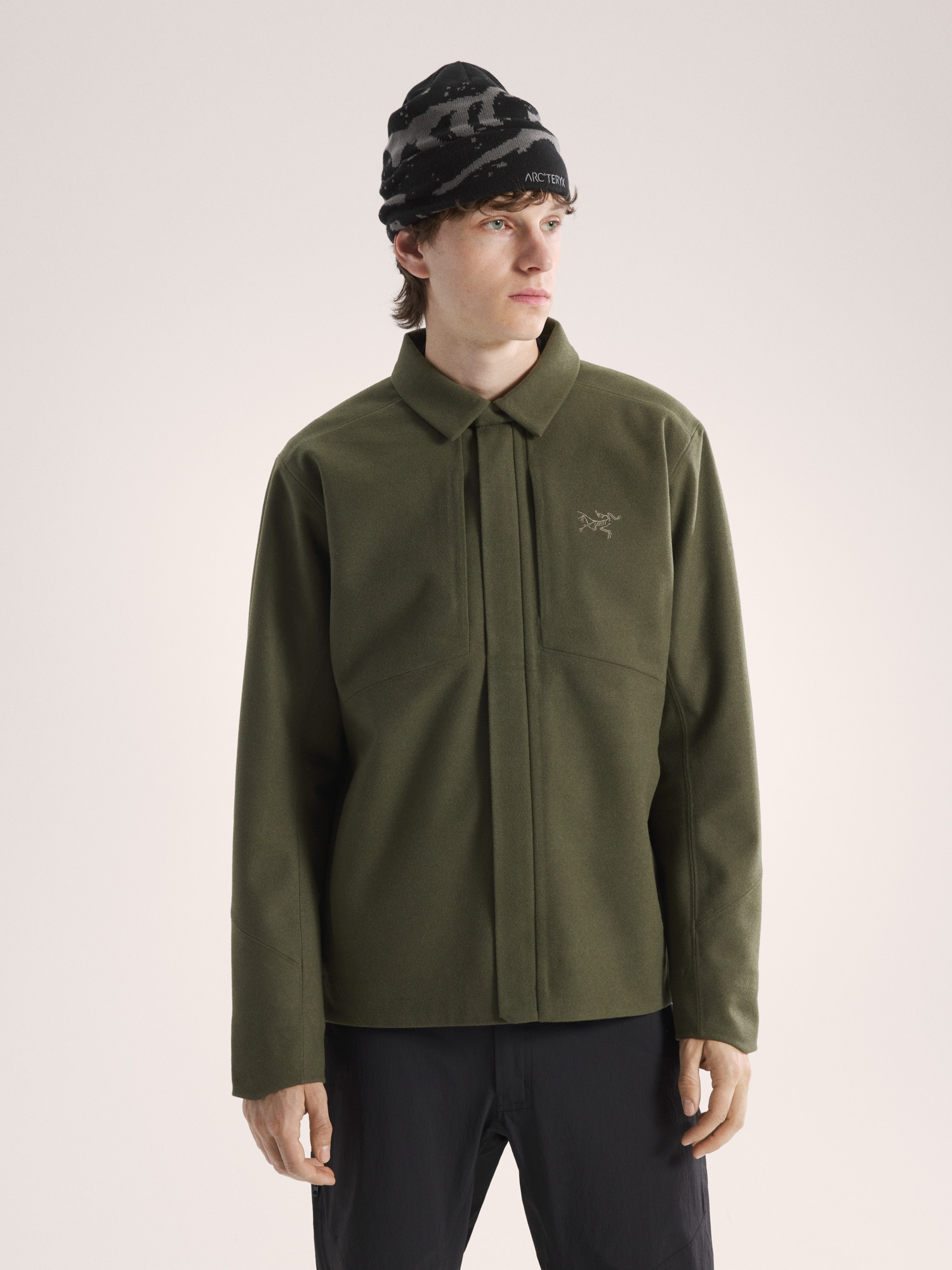 Sawyer Wool Overshirt Men