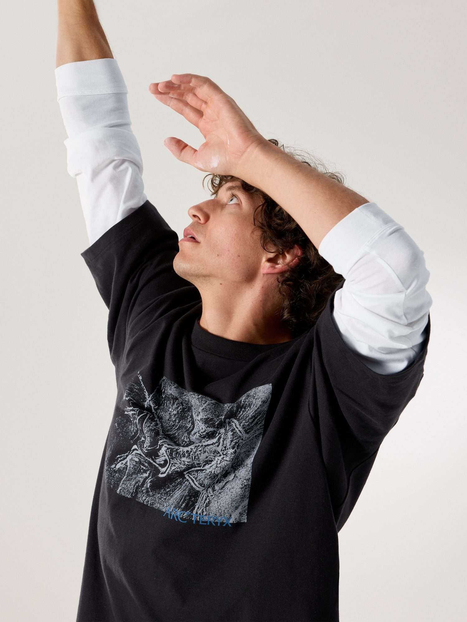 Kragg Cotton Lithographica Shirt SS Men's | Arc'teryx United States