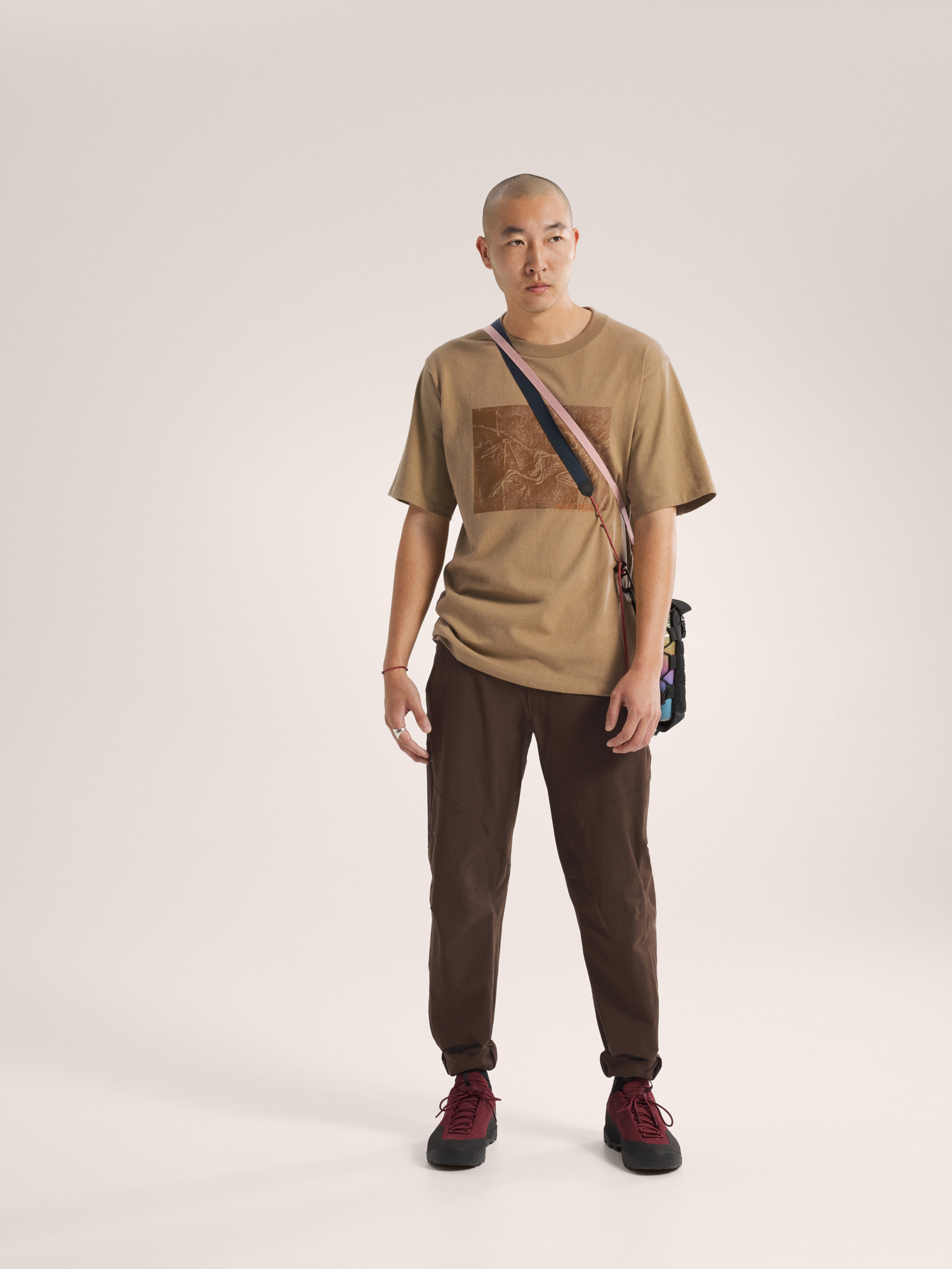 Kragg Cotton Lithographica Shirt SS Men's | Arc'teryx Outlet