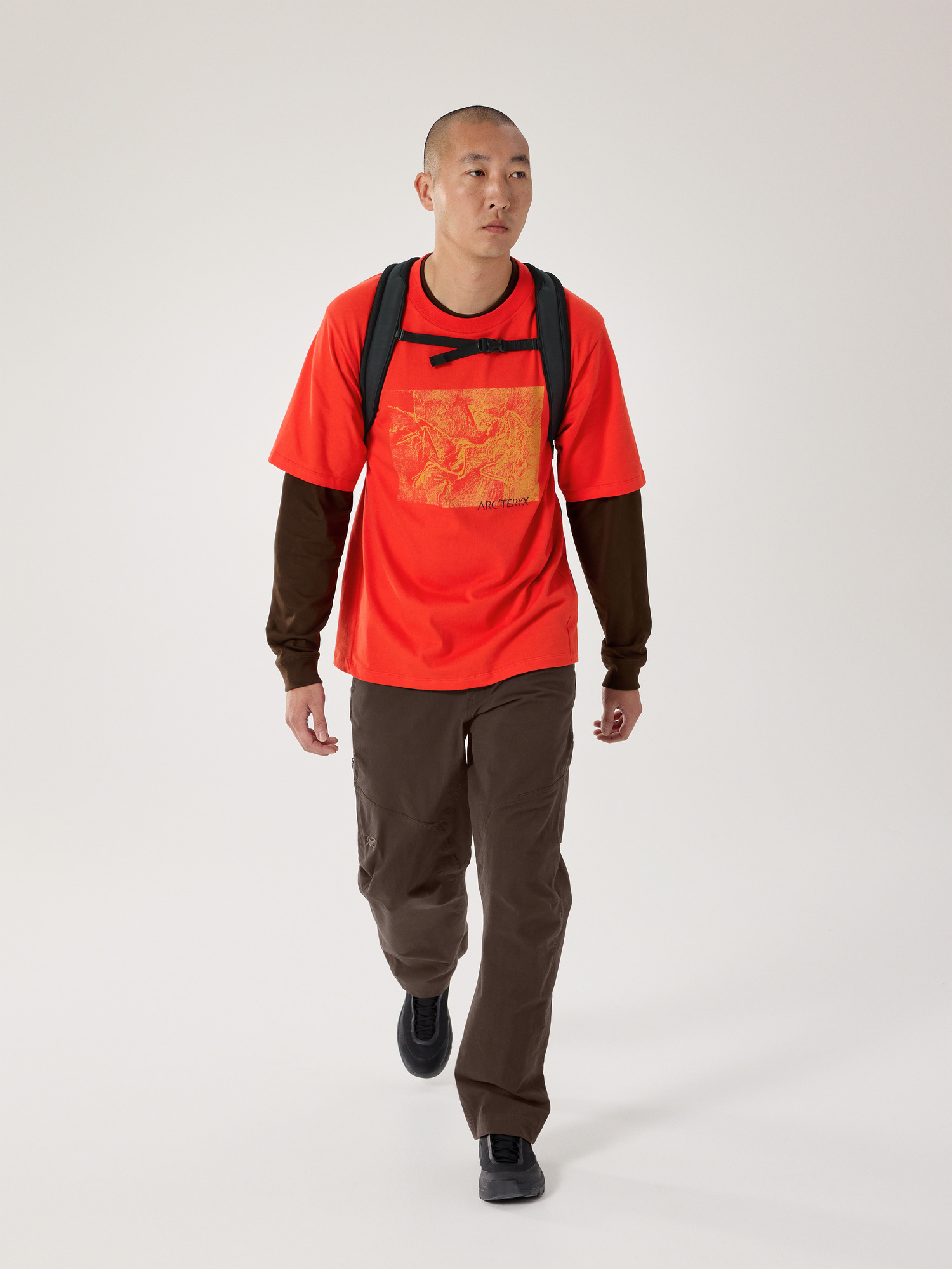 Kragg Cotton Lithographica Shirt SS Men's | Arc'teryx Outlet