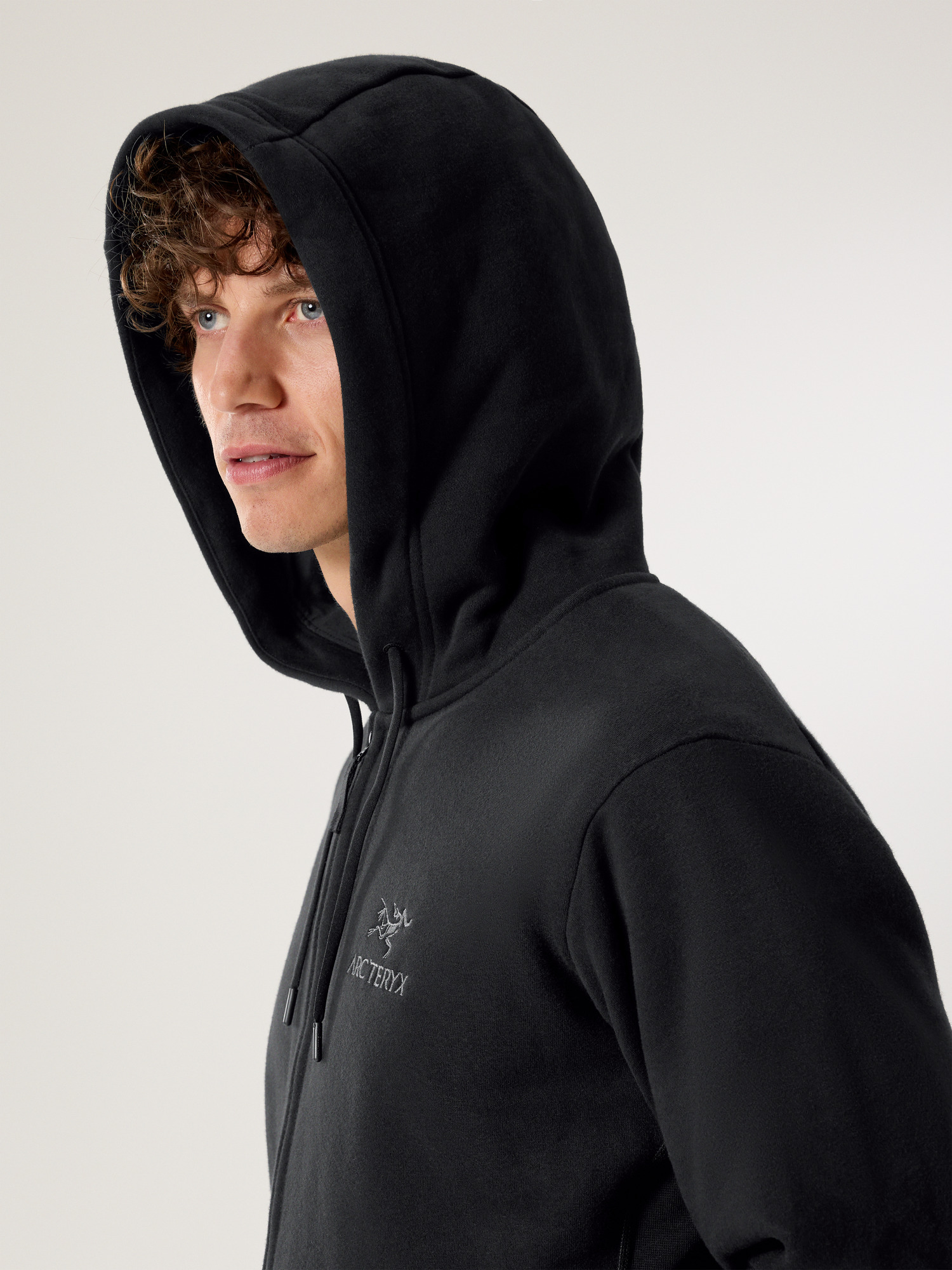Emblem Fleece Full Zip Hoody Men's