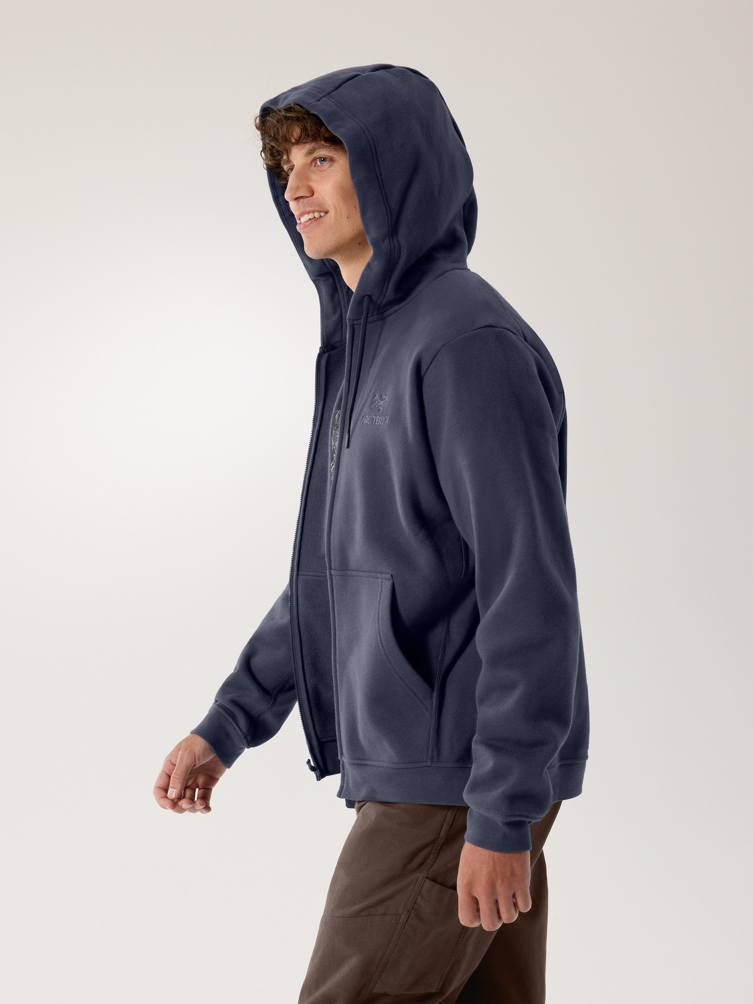 Emblem Fleece Full Zip Hoody Men's | Arc'teryx Canada