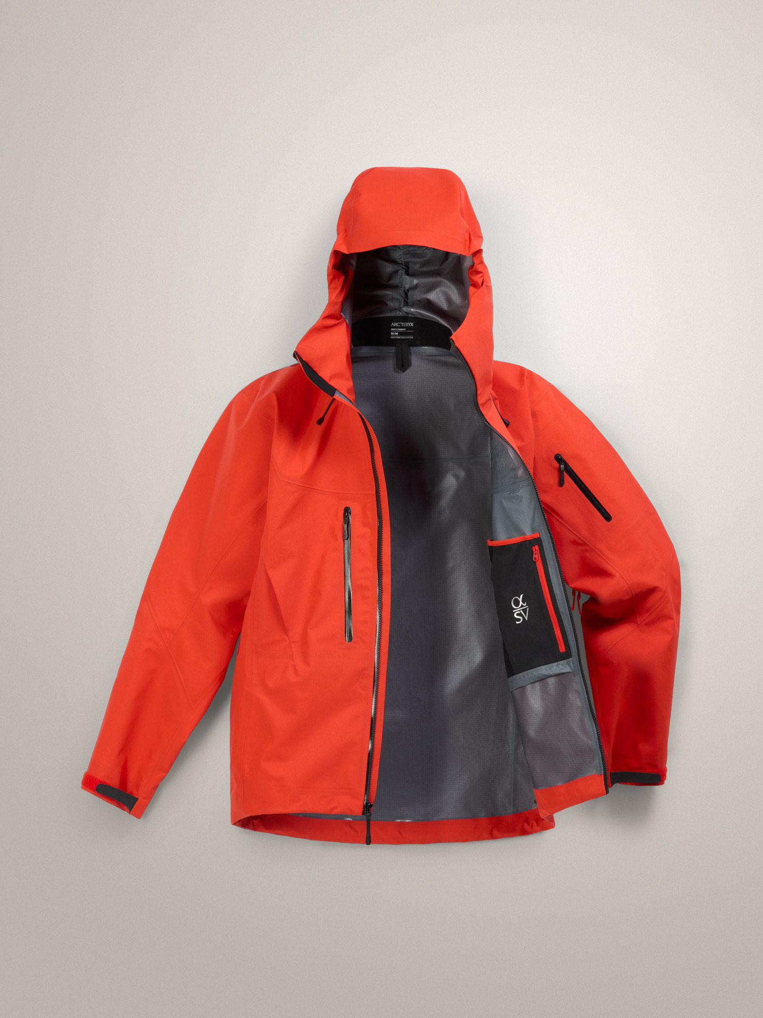 FlagShip 赤 ジャケット ADVANCE TO VERTEX Arc'teryx Alpha SV Jacket（75着限定） | This N That