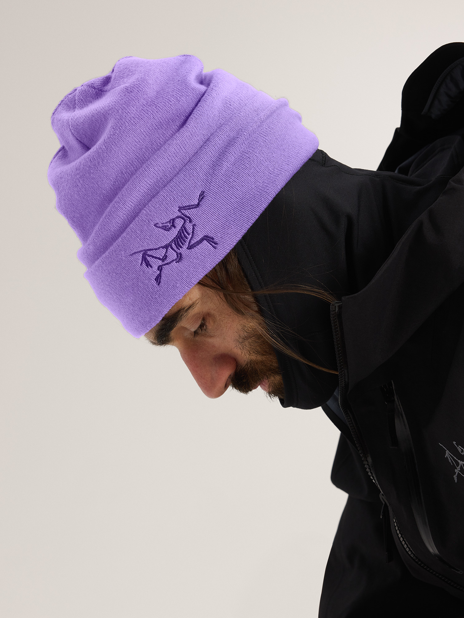 新品Arc'teryx Embroidered Bird Toque ARC'TERYX Embroidered Bird Toque [Black Sapphire]