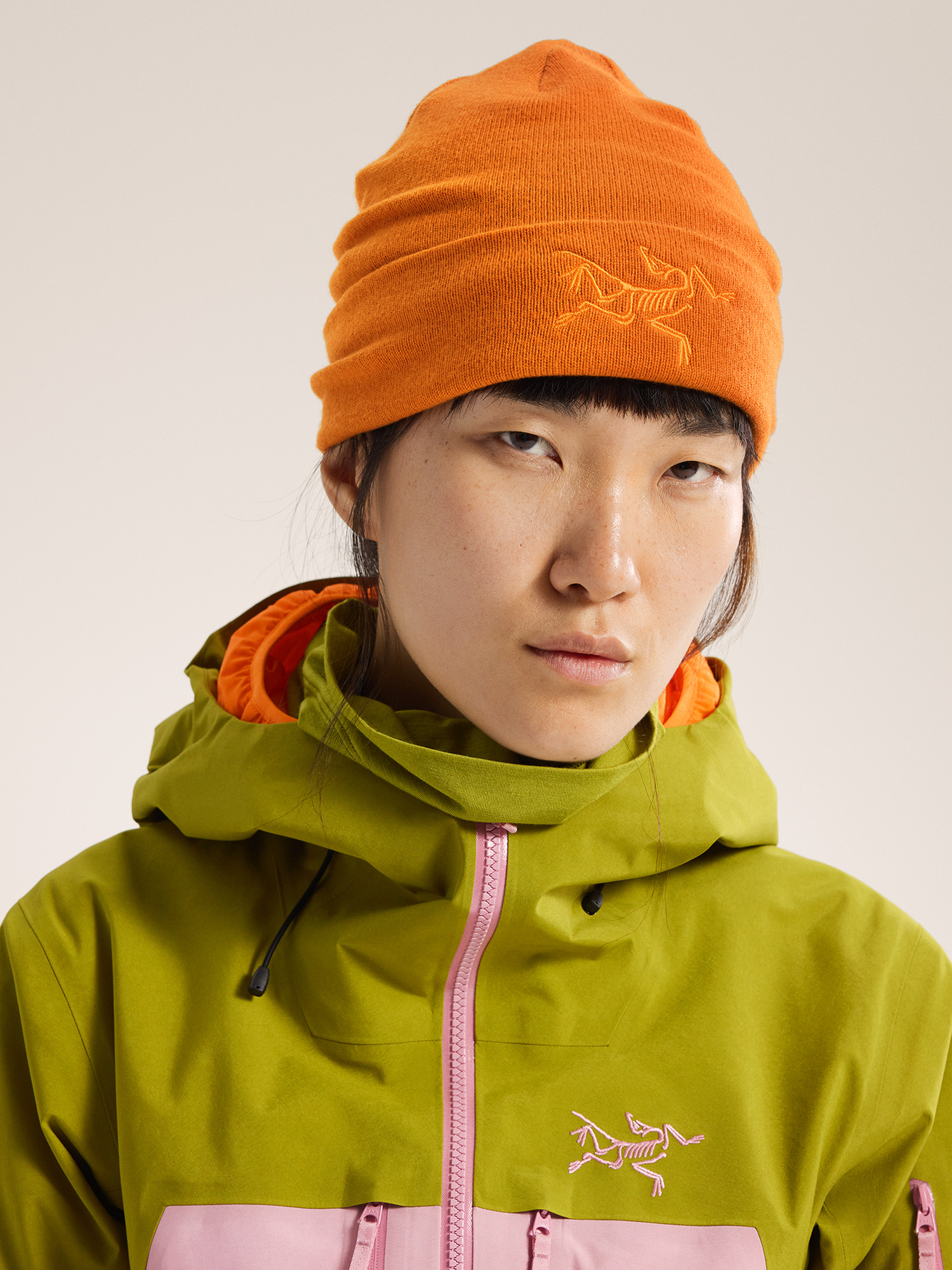 Embroidered Bird Toque