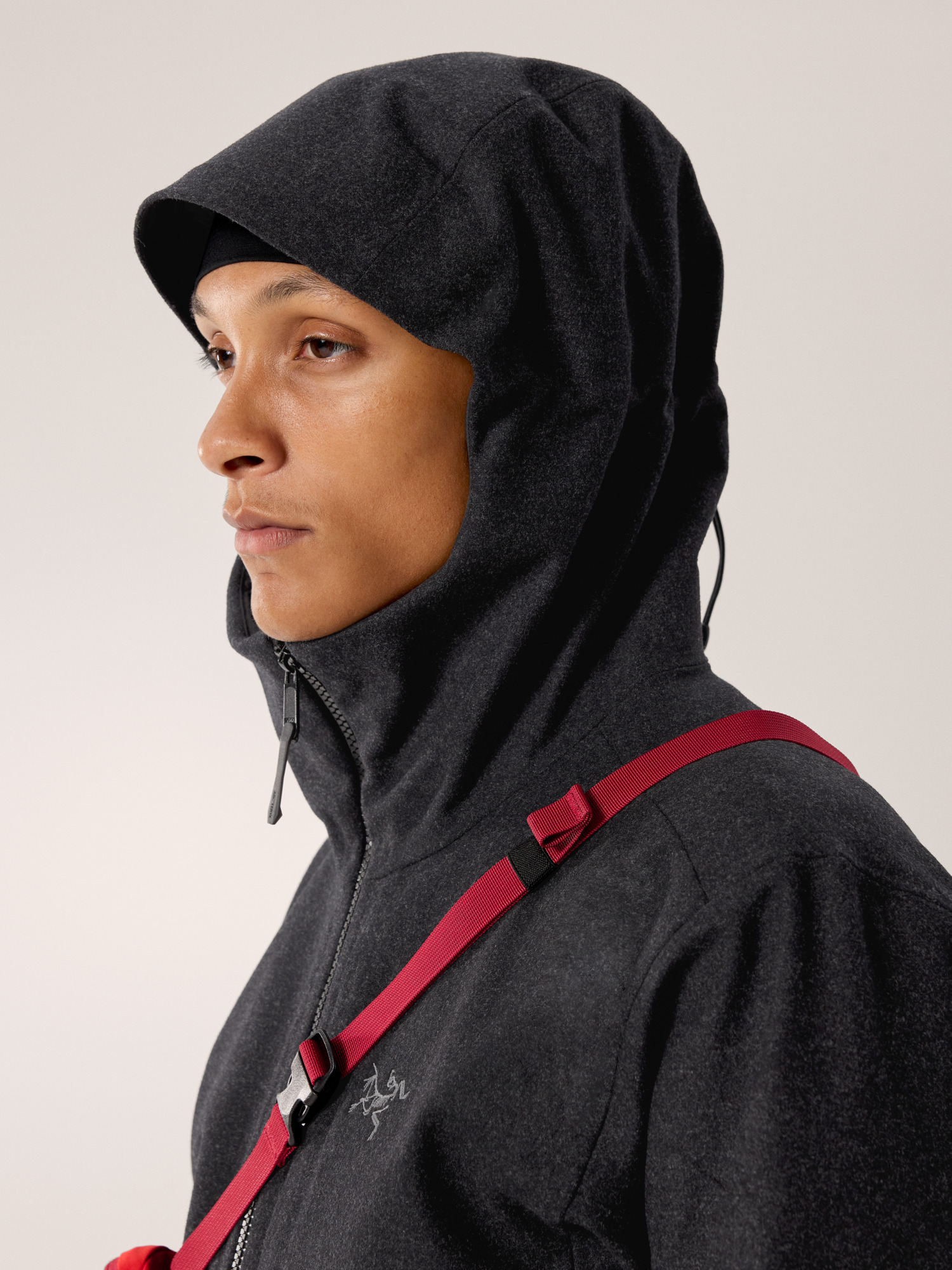アークテリクス ソーヤーウールフーディメンズ Black Heather/ Sawyer Wool Hoody Men's | Arc'teryx United States