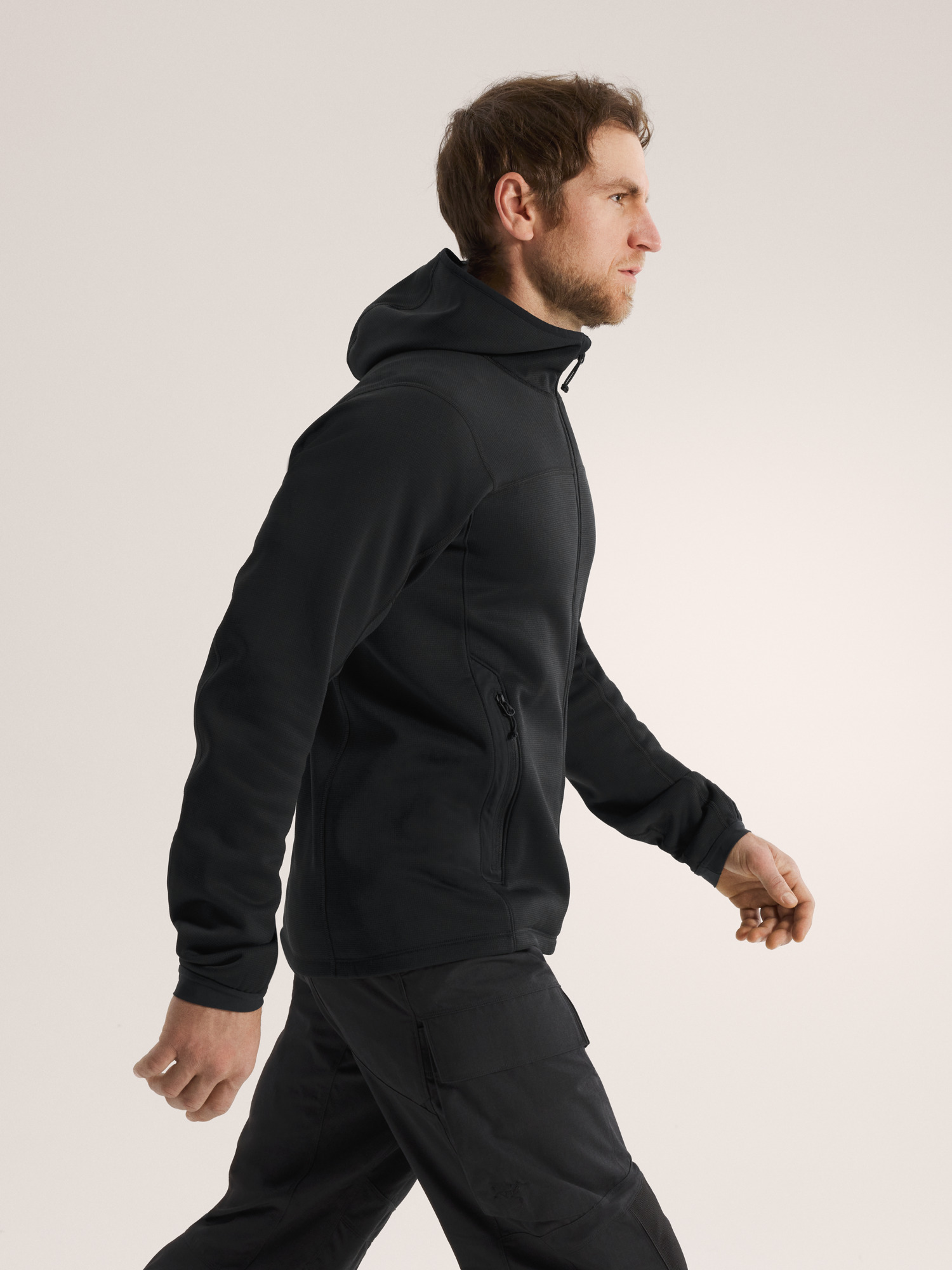 アークテリクスリーフナガフーディ フルジップパーカー クロコダイル Sサイズ中古 Naga Hoody Full Zip Gen 2.1 Men's