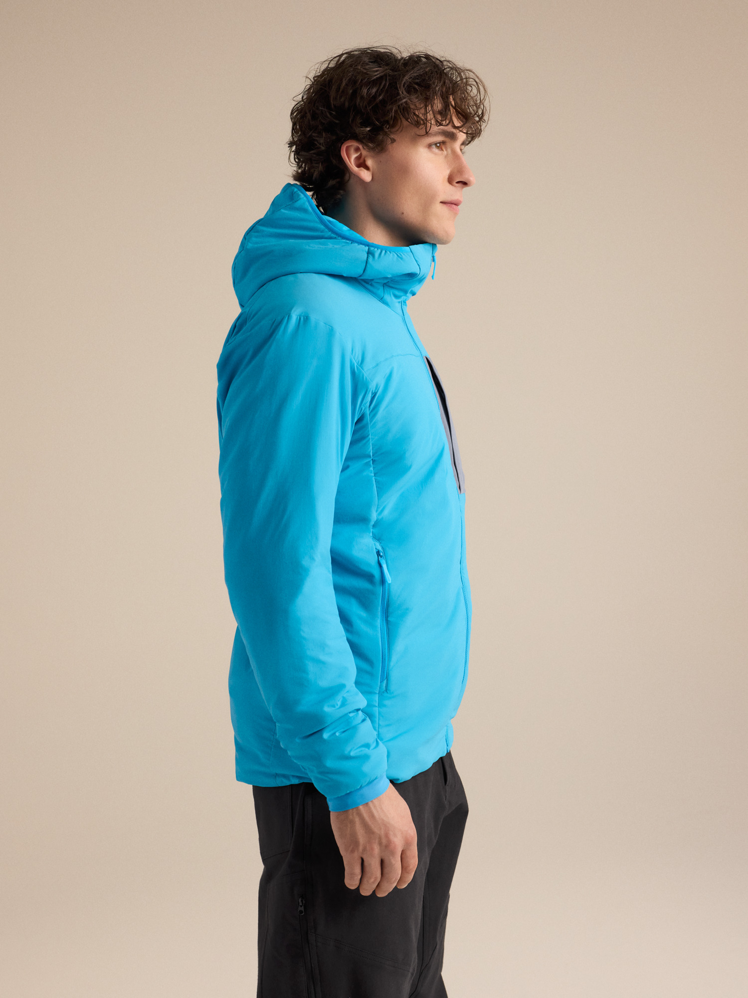 Мужские куртки Arc'teryx Proton Hoody, цвет: Aquaculture / Stratus — фото 3
