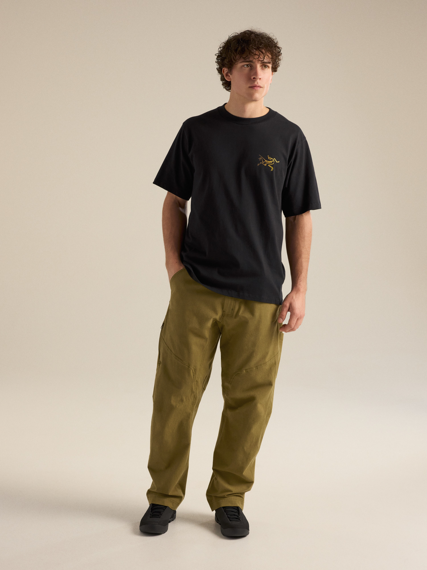 Kragg Cotton Logo Shirt SS Men's | Arc'teryx United States