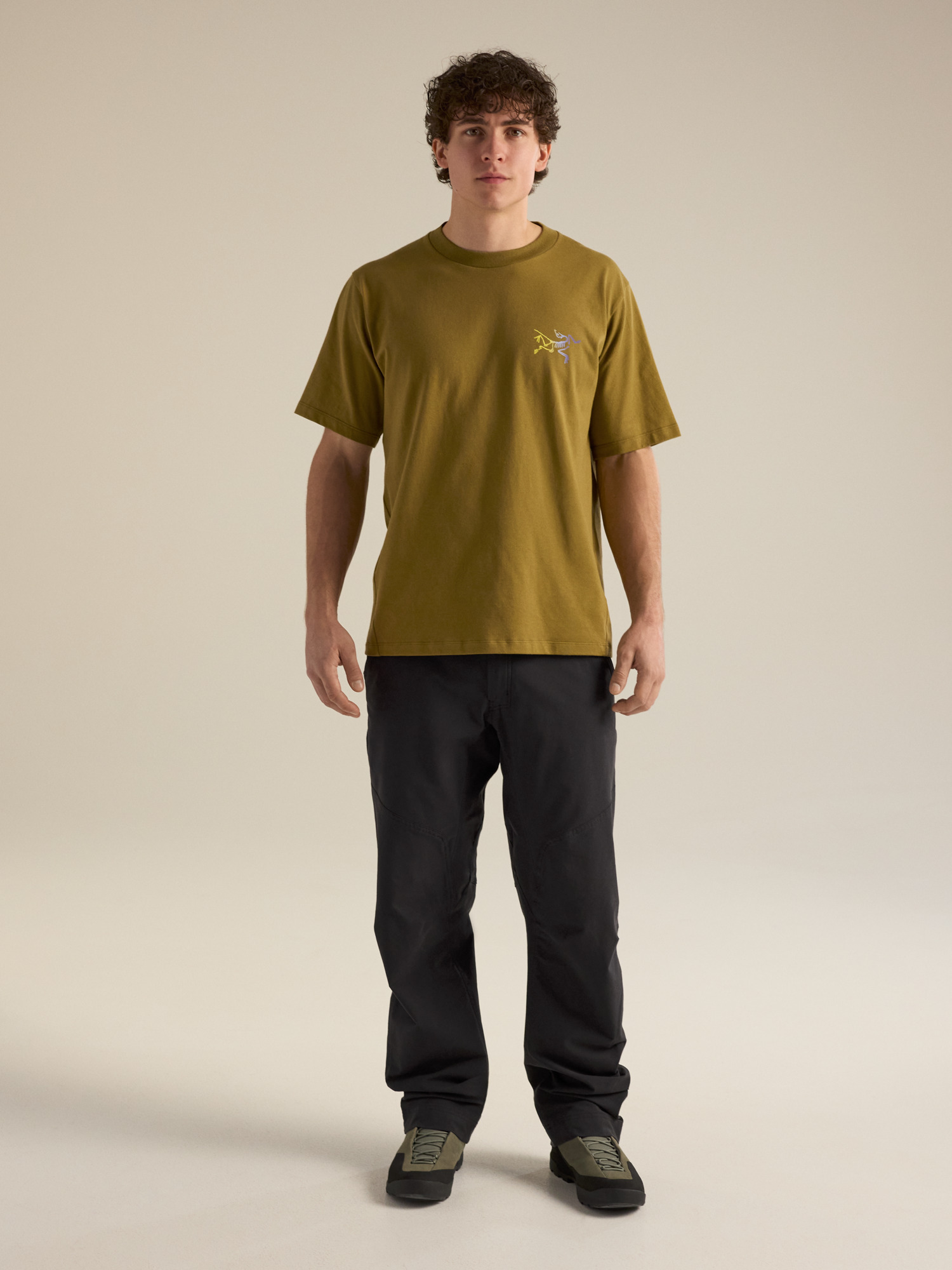Kragg Cotton Logo Shirt SS Men's | Arc'teryx United States