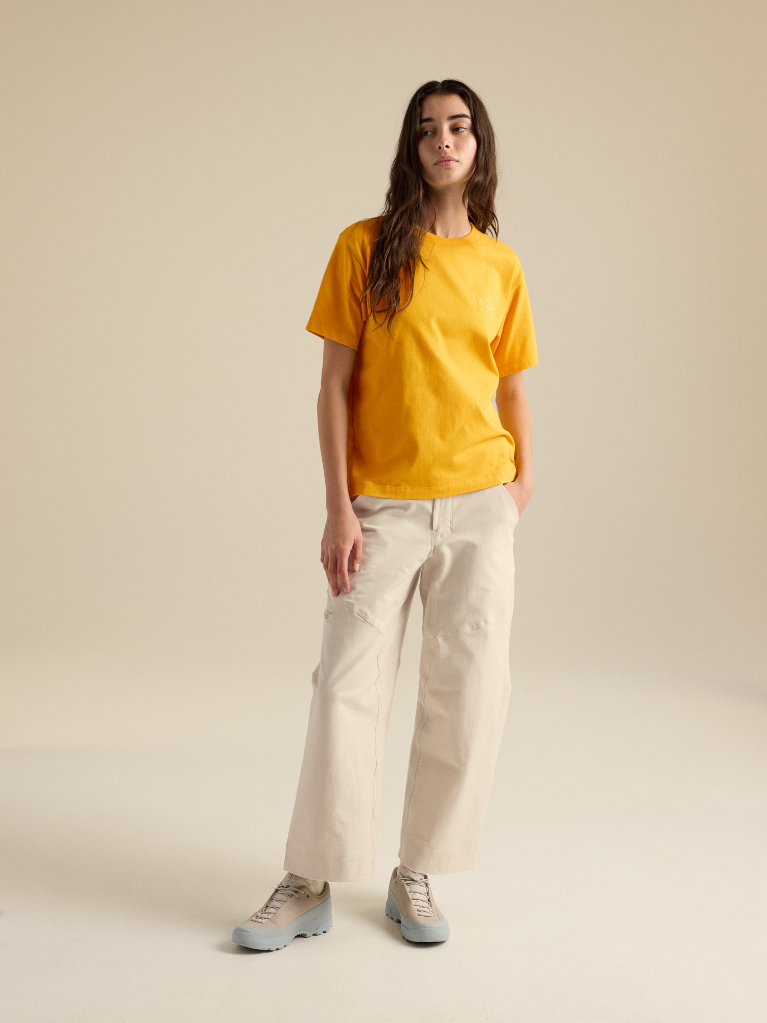 Kragg Cotton Little Bird Crew Shirt SS Women's | Arc'teryx United