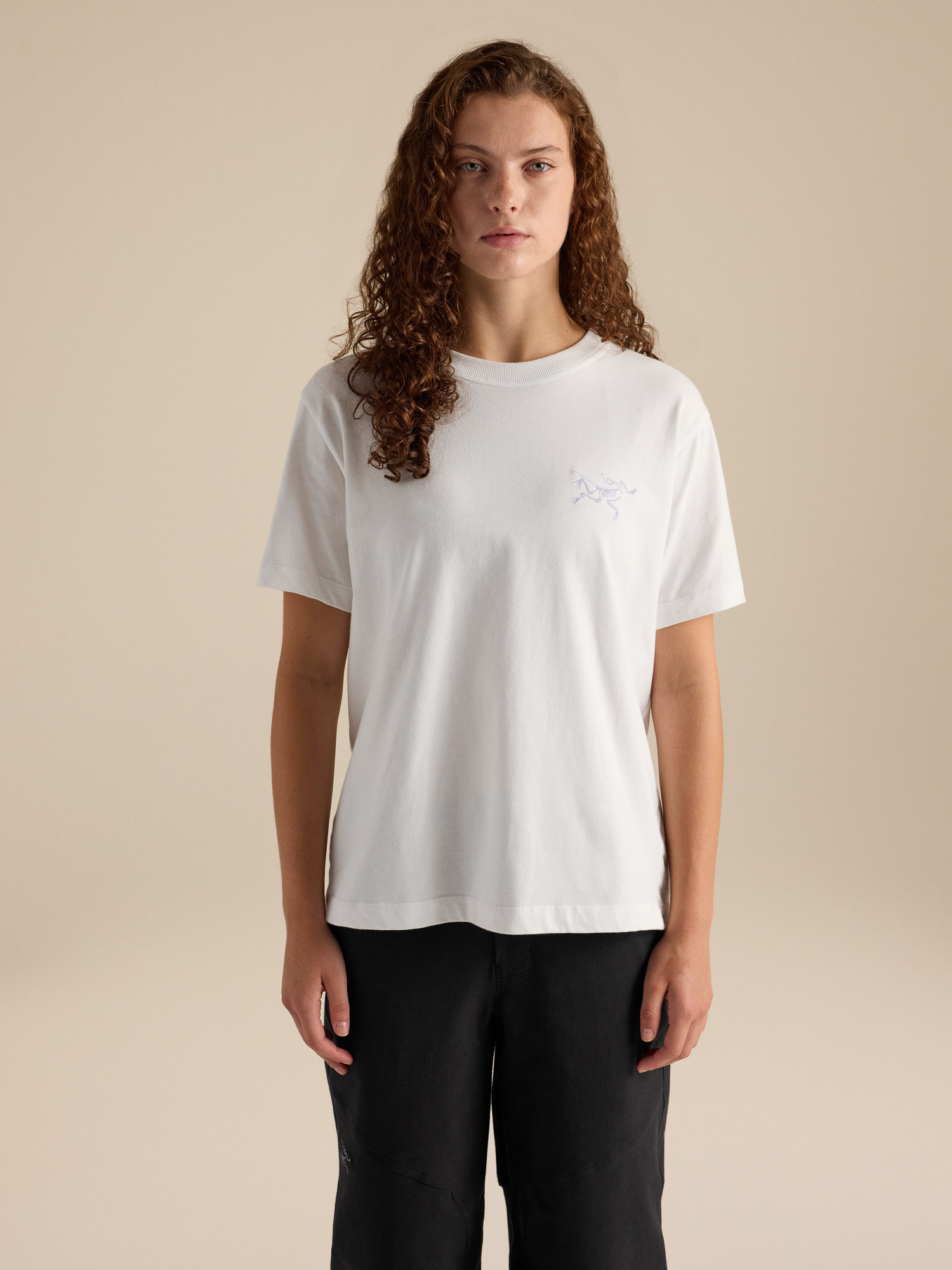 Kragg Cotton Little Bird Crew Shirt SS Women's