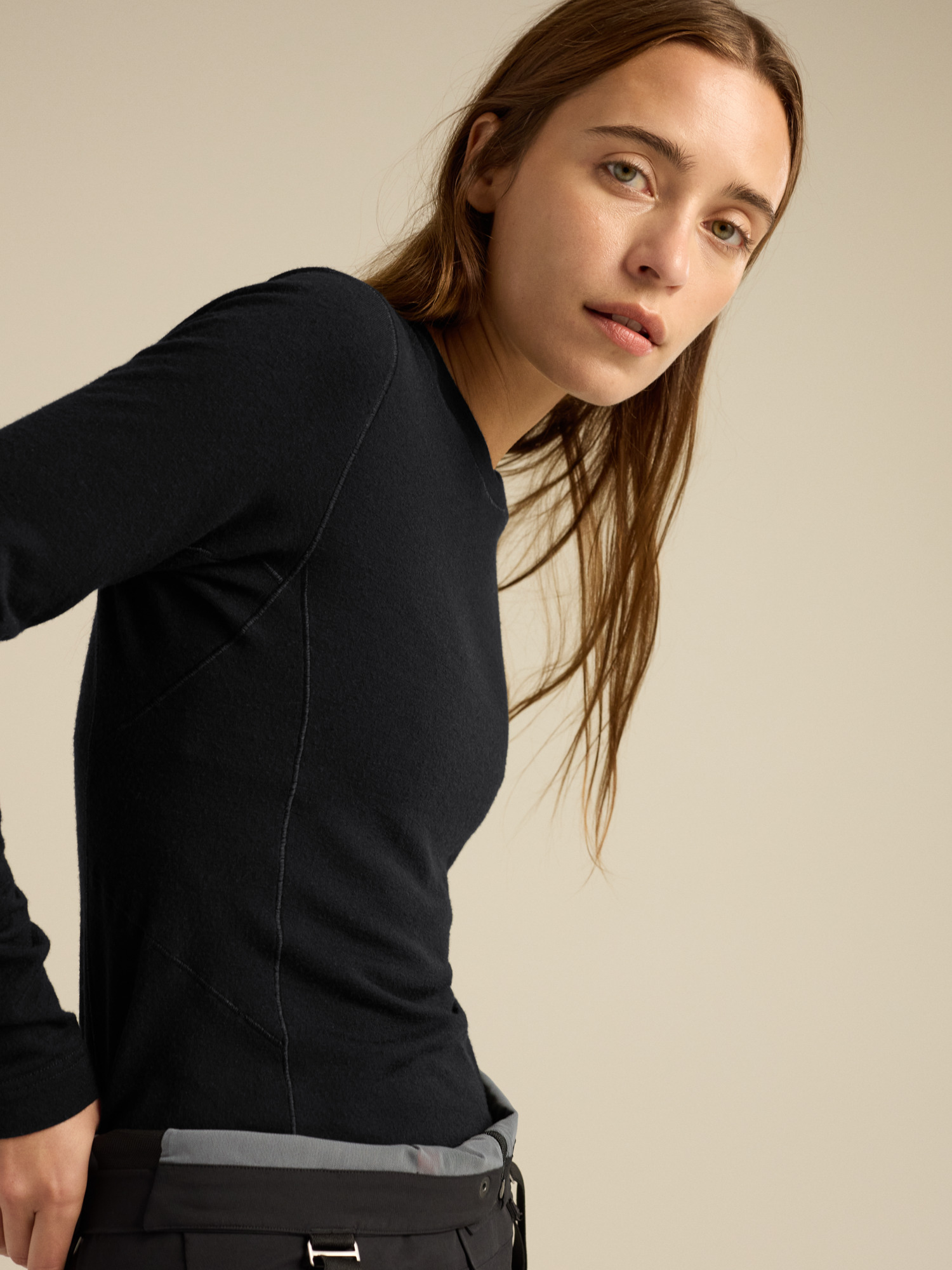 Satoro Merino Wool Crew Neck LS
