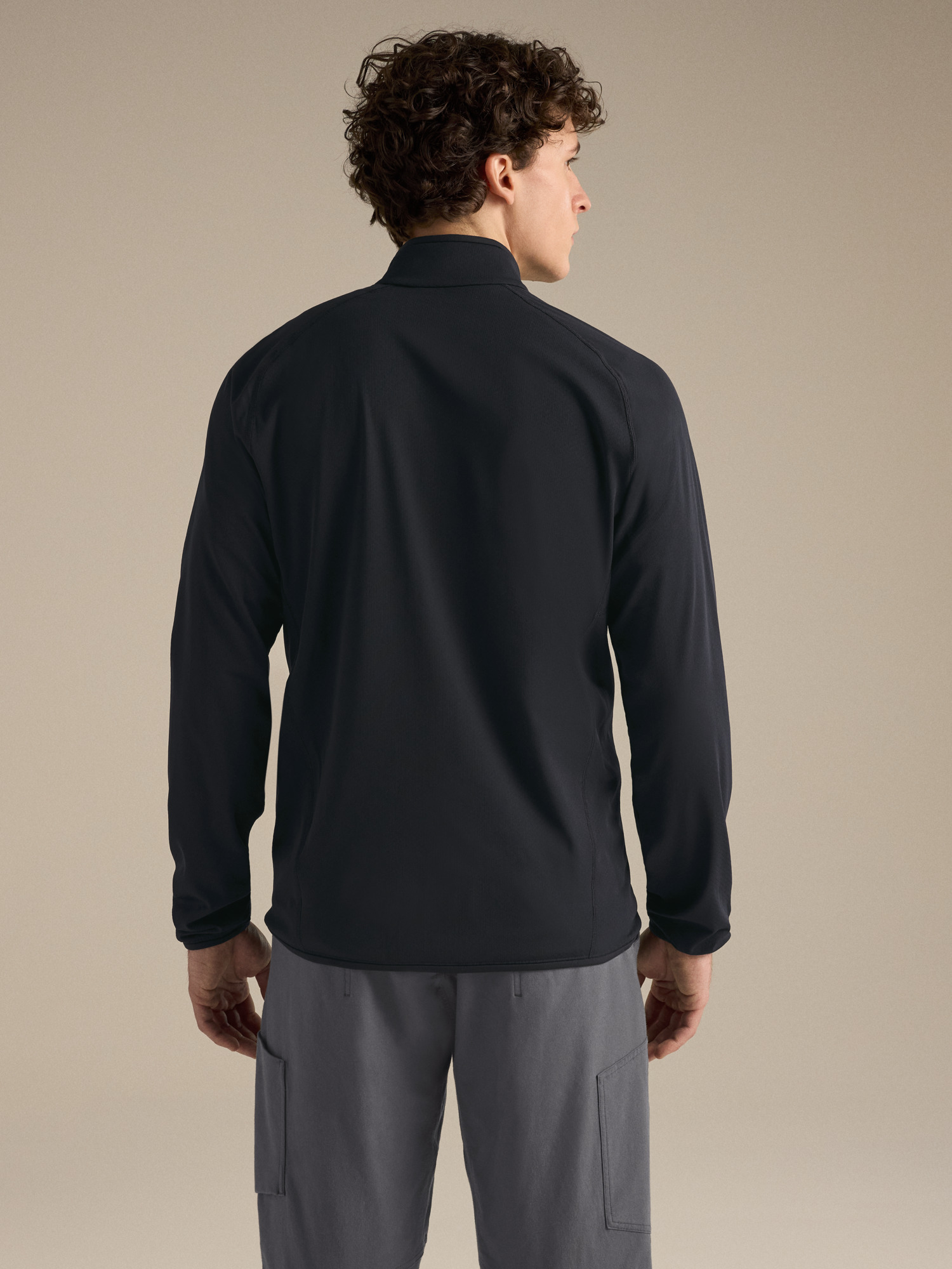 Мужская куртка Arc'teryx Delta, цвет: Чёрный — фото 4