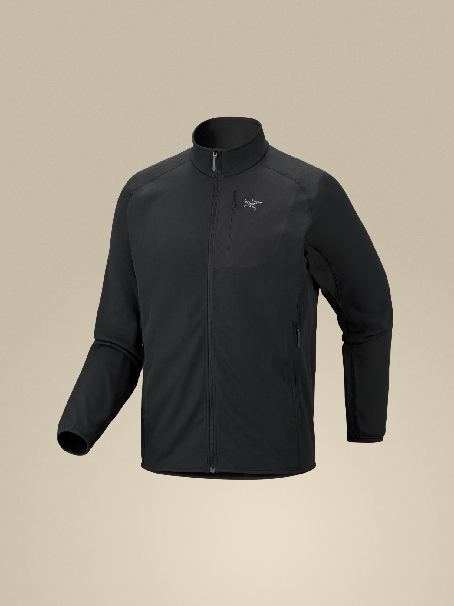 Мужская куртка Arc'teryx Delta, цвет: Чёрный — фото 8