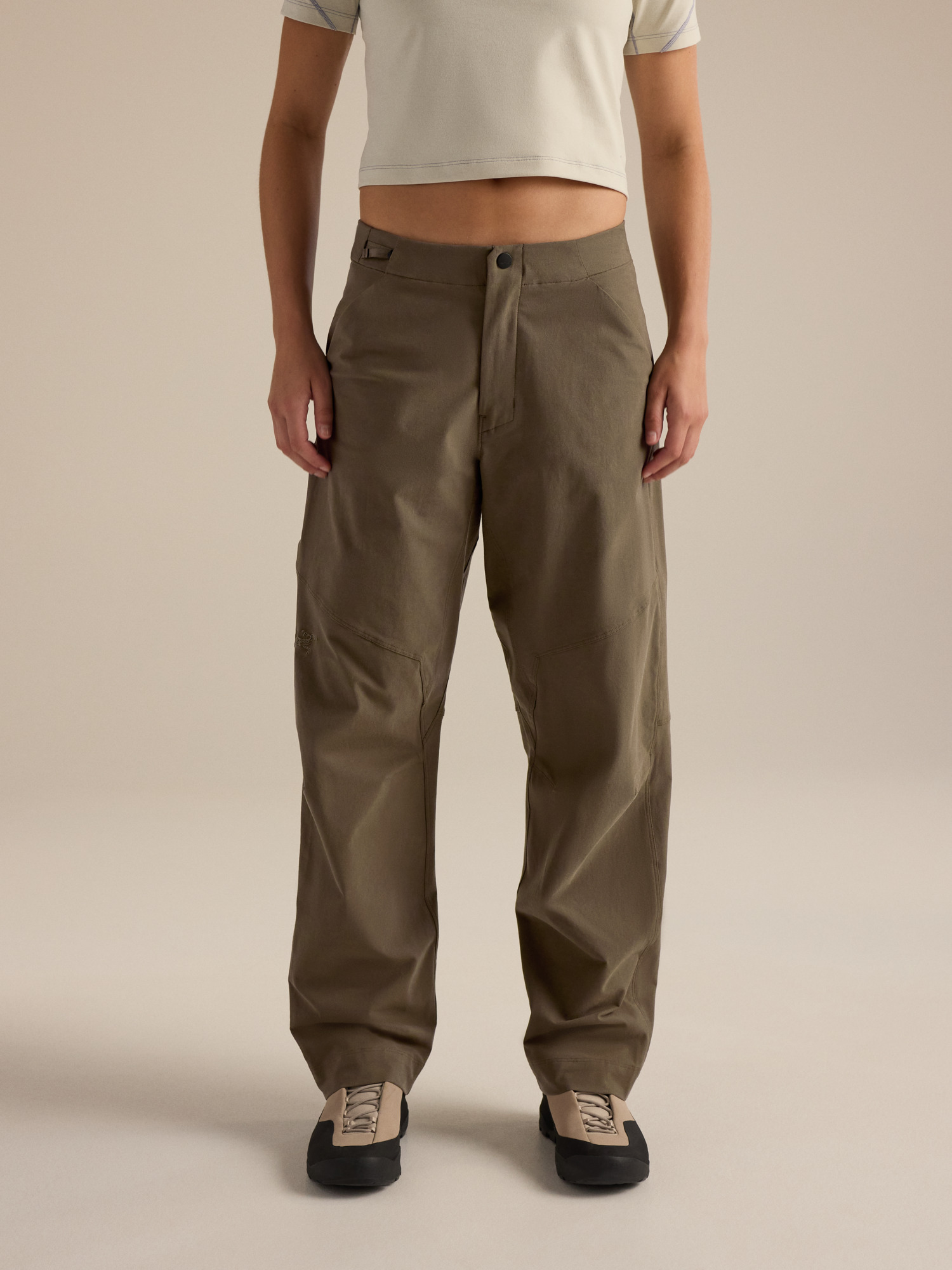 Clarkia Wide Leg Baumwollhose Damen