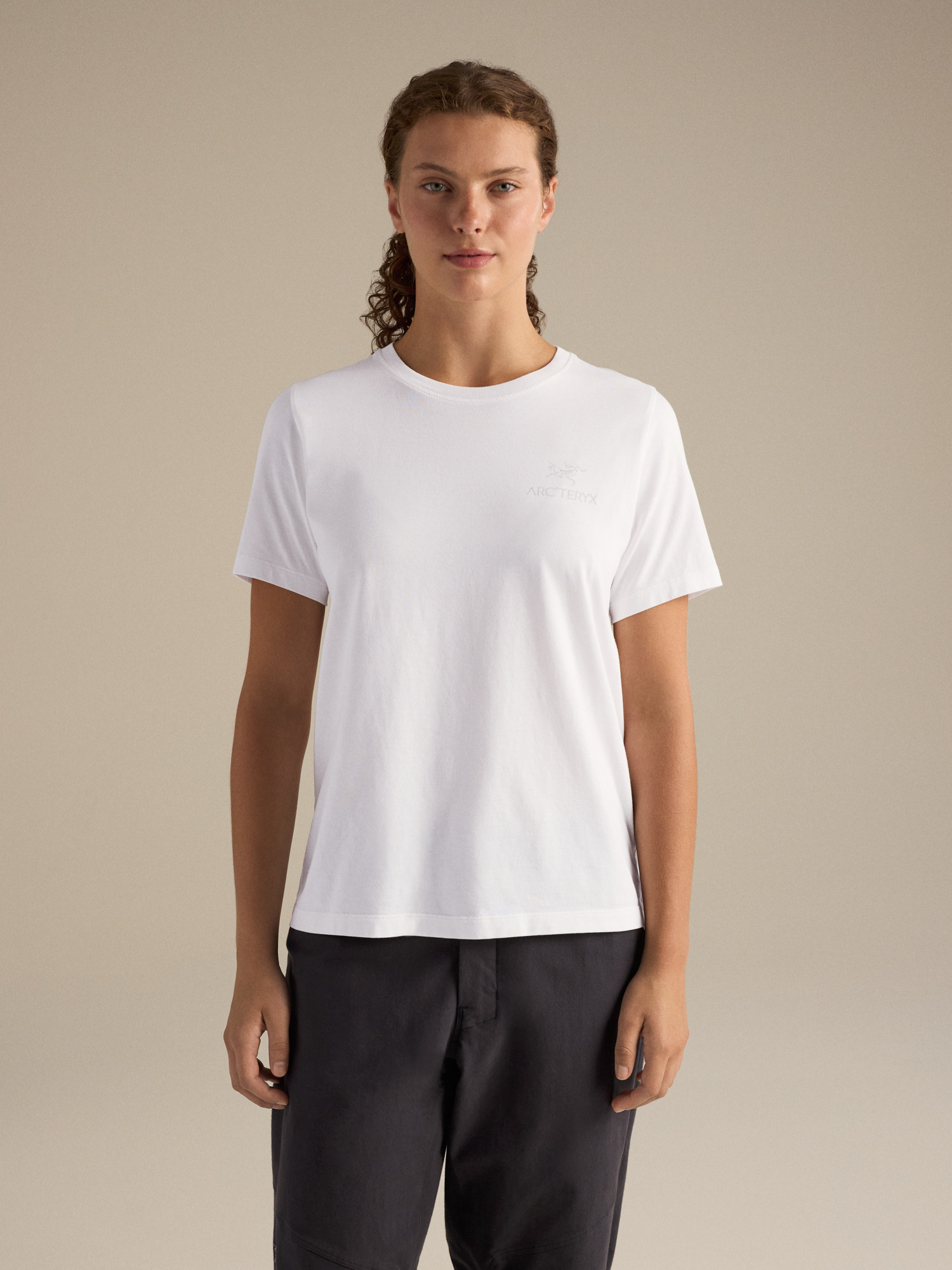 Camiseta manga corta Kragg SL Cotton Emblem Crew Mujer
