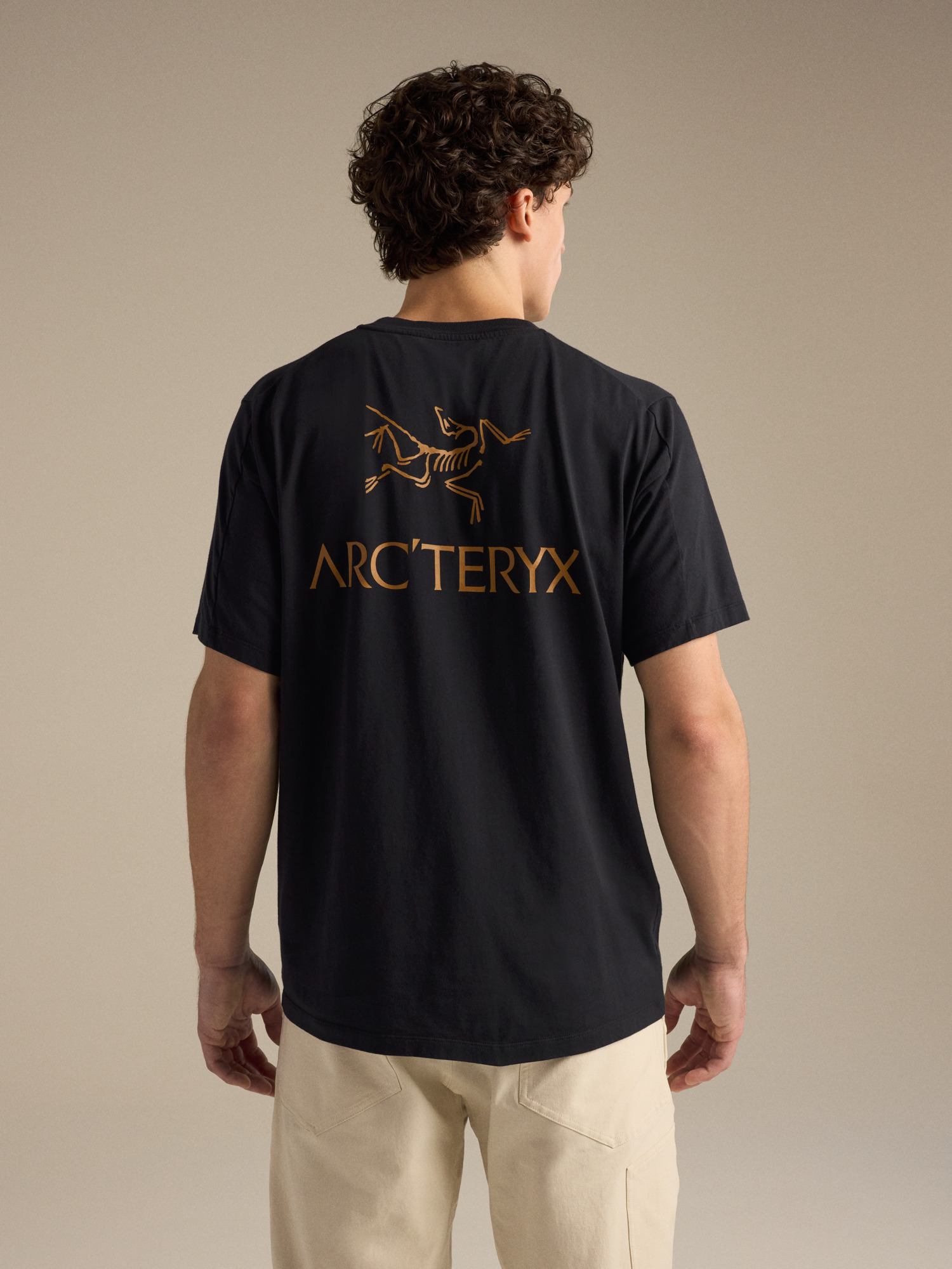 Kragg SL Cotton Bird Word Shirt SS Men's | Arc'teryx United States