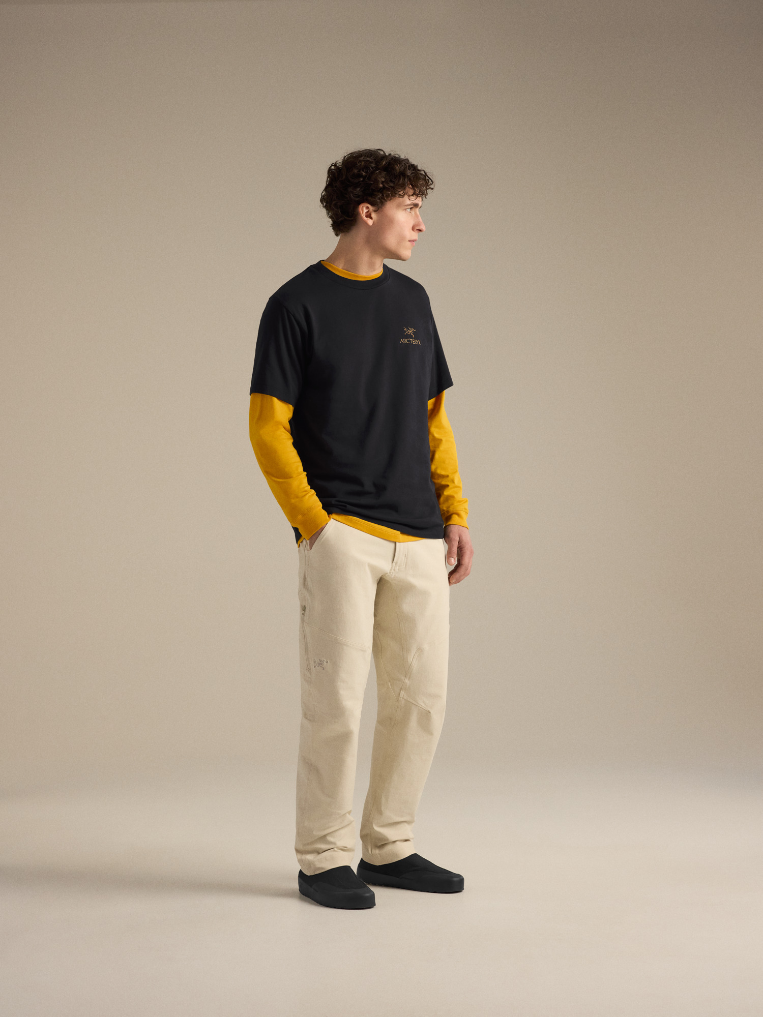 Kragg SL Cotton Bird Word Shirt SS Men's | Arc'teryx Canada