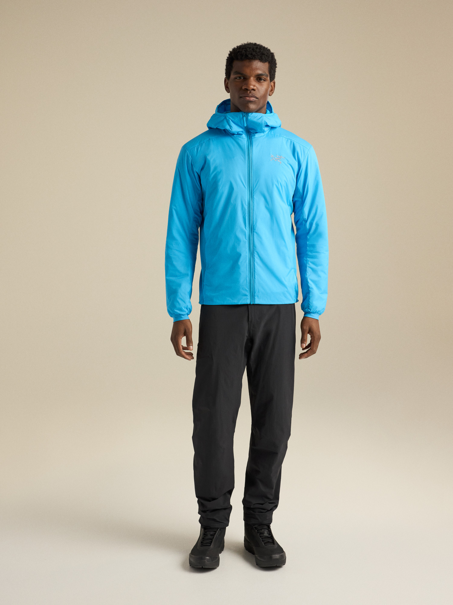 Мужские куртки Arc'teryx Atom Hoody, цвет: Aquaculture — фото 9