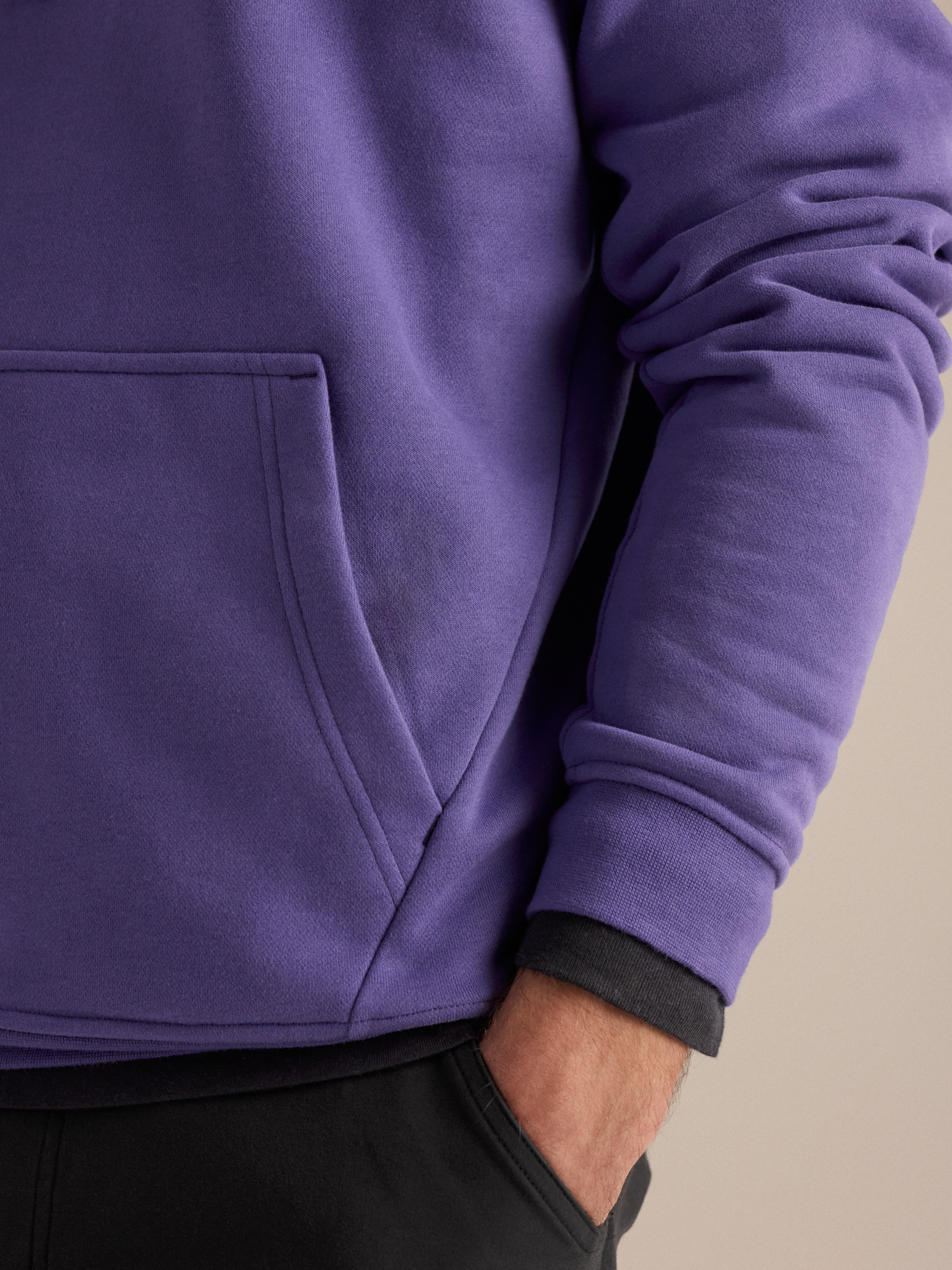 Мужские худи Arc'teryx Emblem Fleece Hoody, цвет: Blurple — фото 6