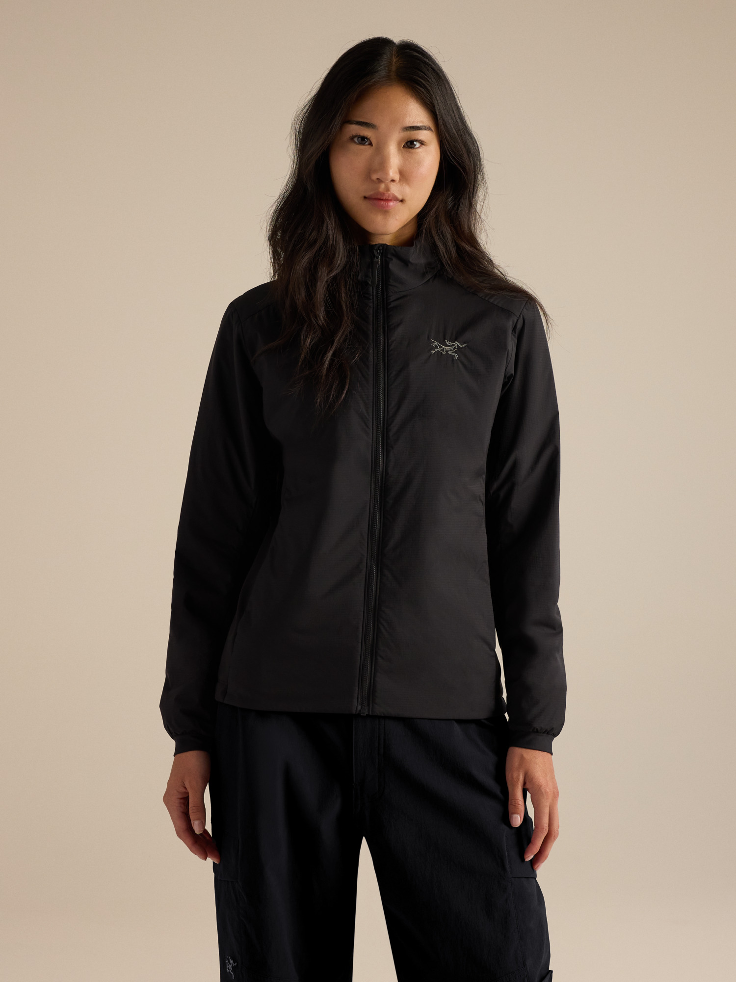 Atom Jacke Damen Black