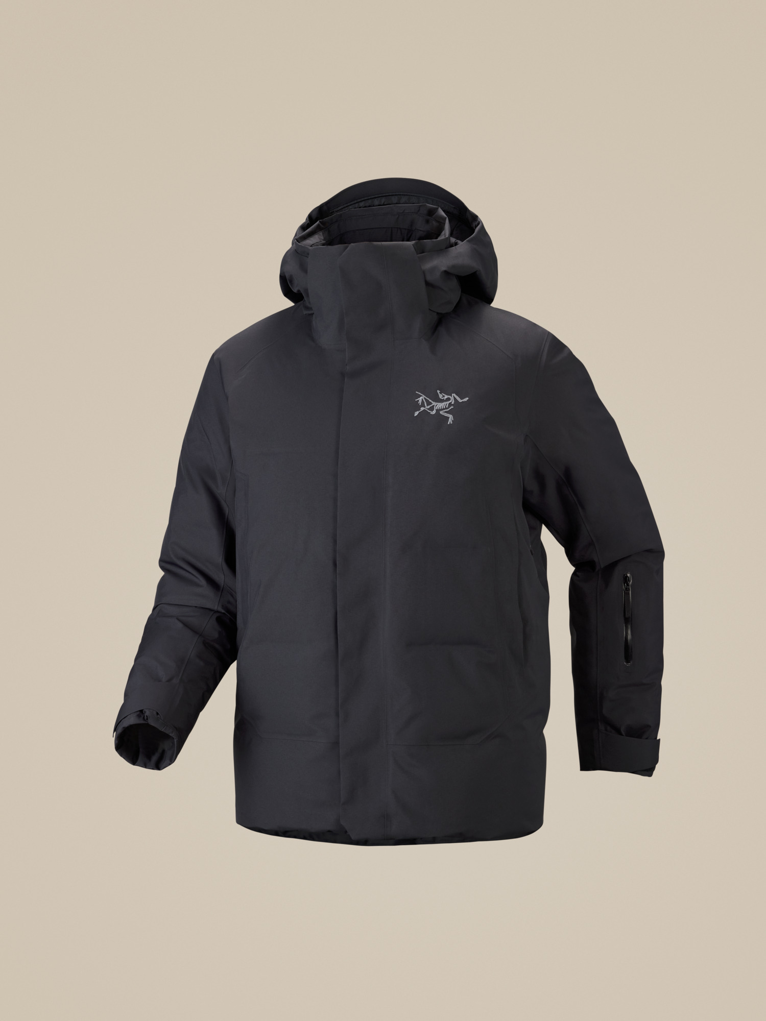 Мужская куртка Arc'teryx Fissile SV Down, цвет: Чёрный — фото 10